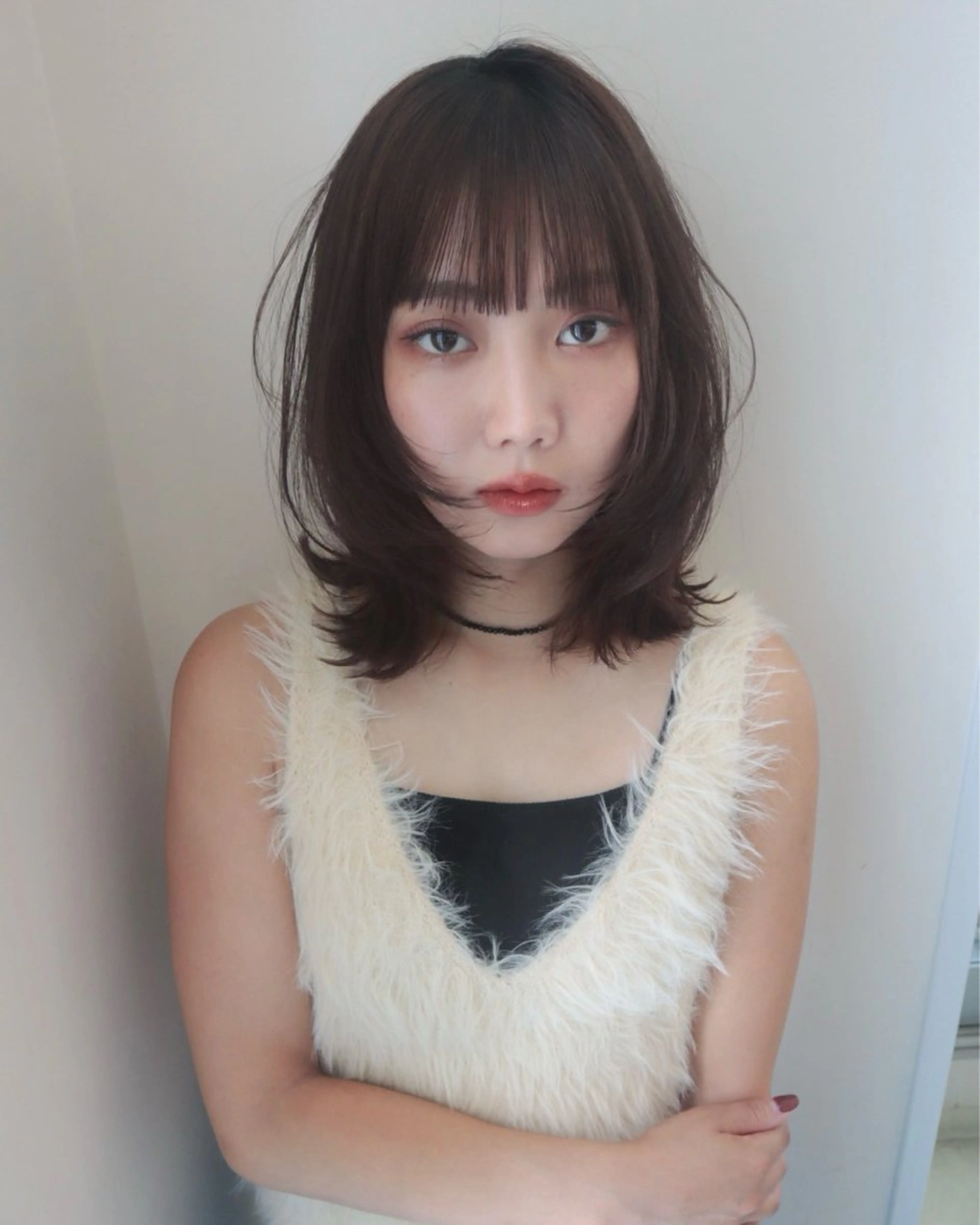 ミディアム レイヤーカット yura /レイヤーカットのヘアスタイル