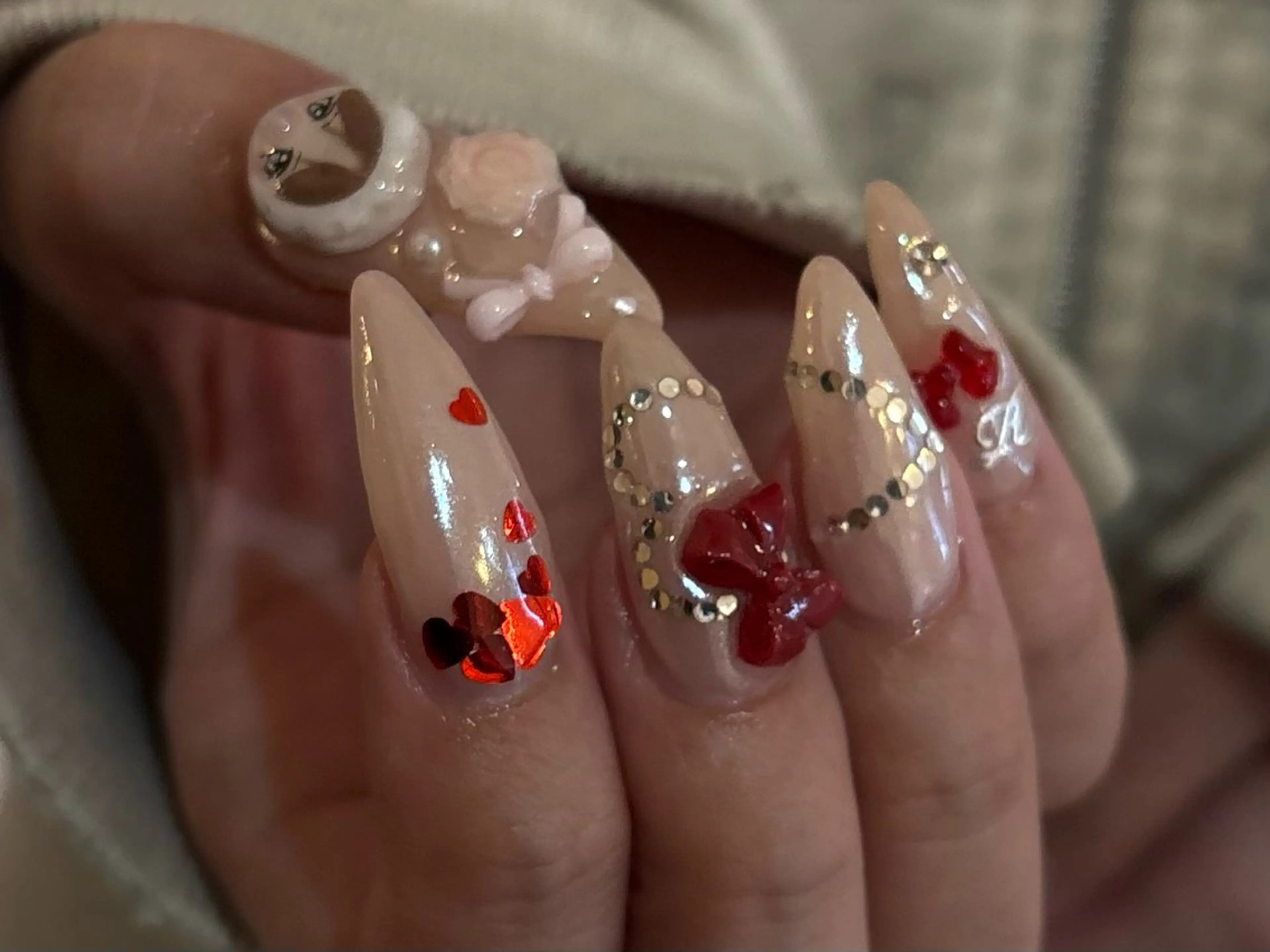 ネイル フレンチネイル ジェルネイル ガーリー 持ち込み パラジェル ハンドネイル EmaNail 肥後橋店🤍YURIのネイルデザイン