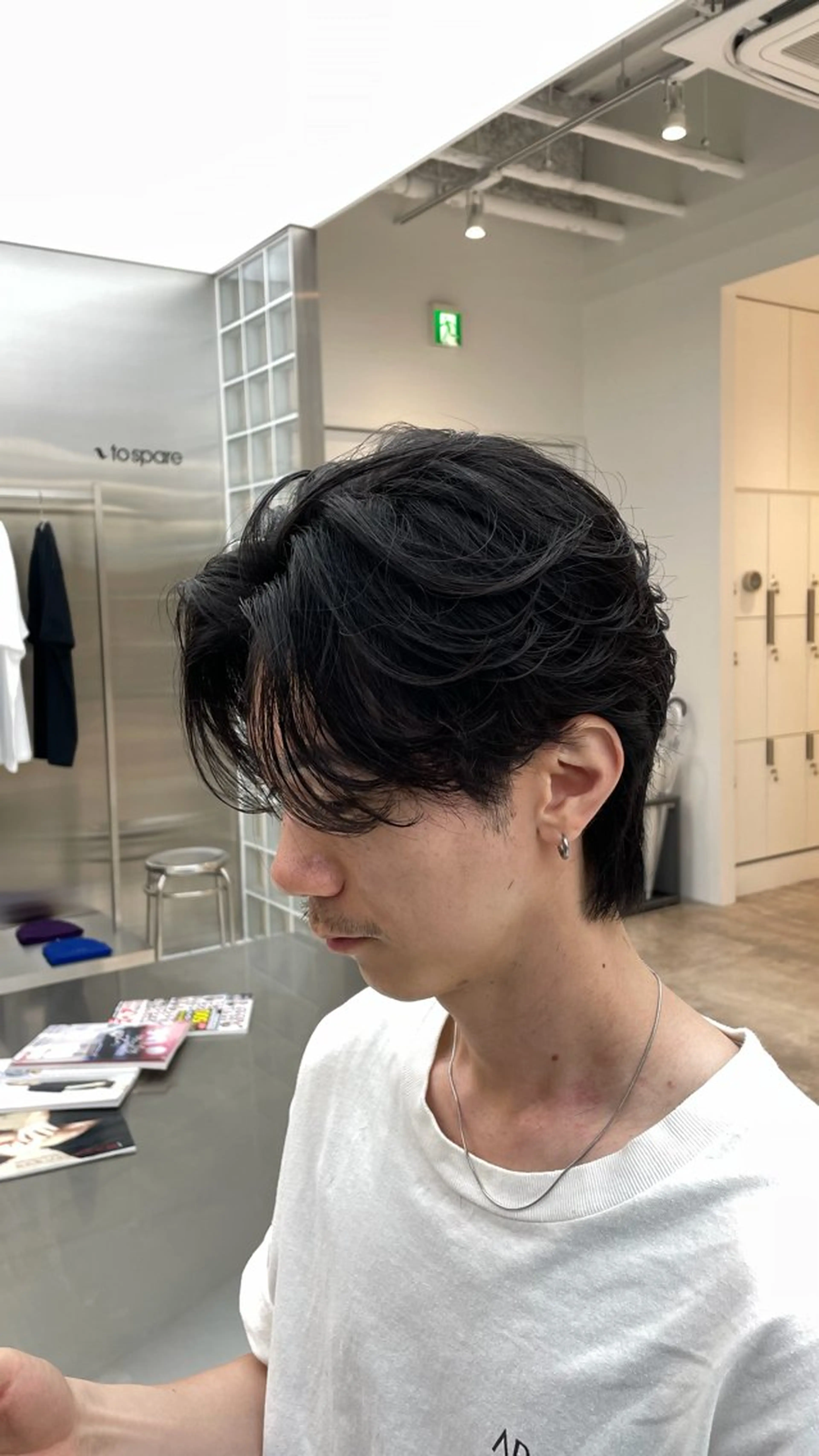 パーマ メンズ カット パーマ fifth 小尾 優然のヘアスタイル