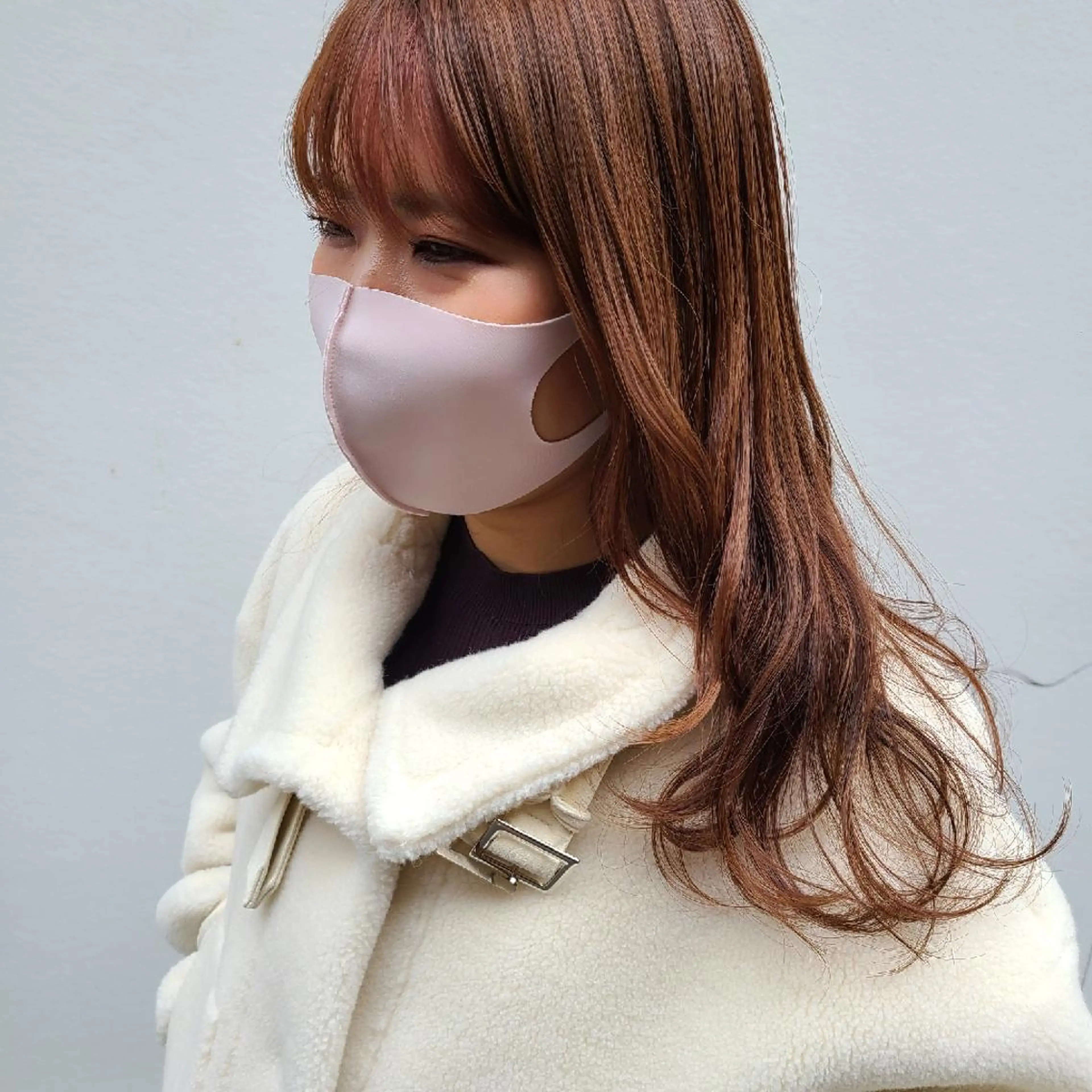 セミロング カラー ベージュカラー モカベージュ カット ヘアカラー トリートメント 【ネウィ天王寺 】seiyaのヘアスタイル