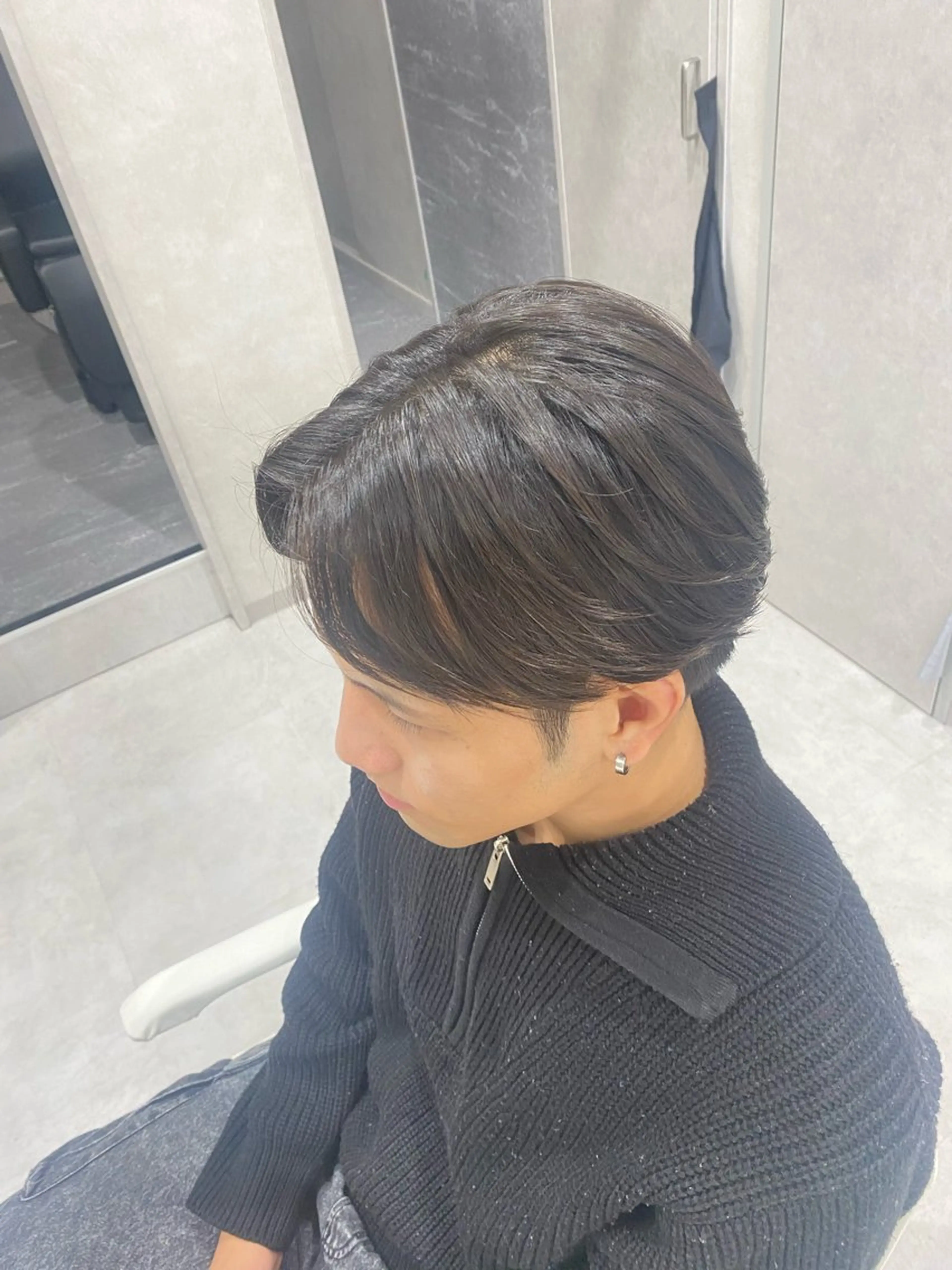 ショート カット 縮毛矯正 ヘアセット 髪質改善/レイヤー 🫧山本勇輝🫧のヘアスタイル