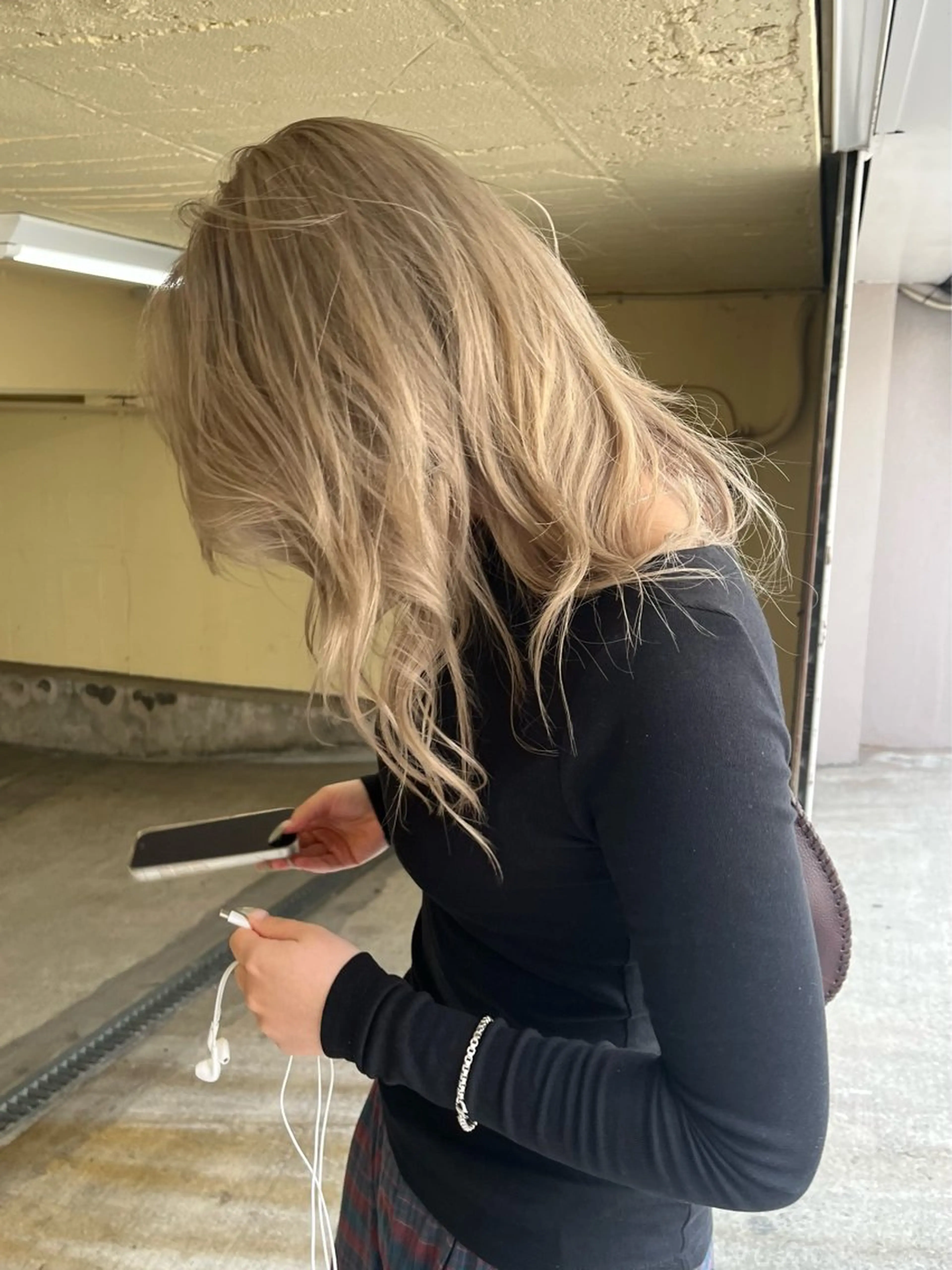 ミディアム カラー ヘアカラー トリートメント yuan tanakaのヘアスタイル