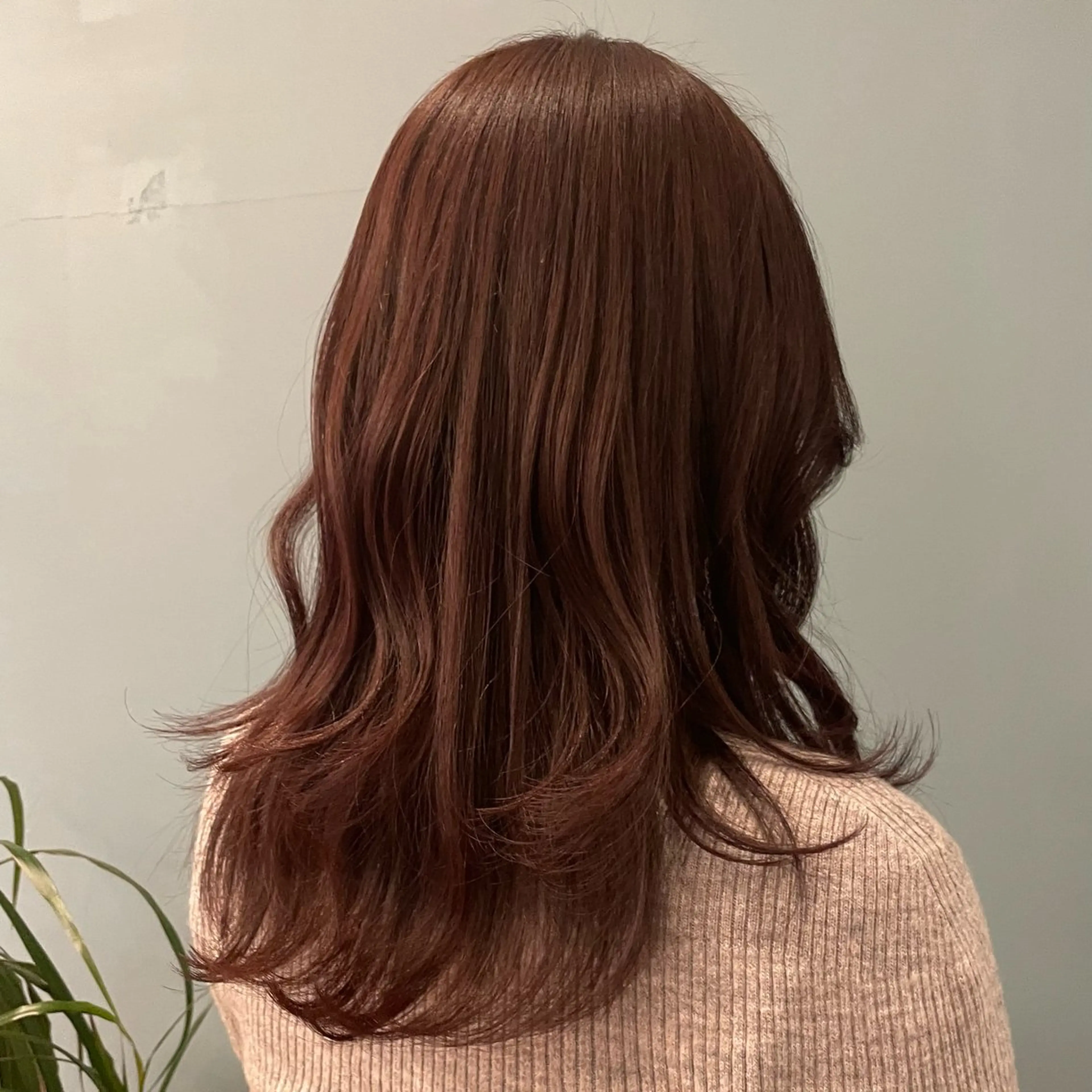 セミロング カラー 💎久米川 東村山 BASSAサトウ💎のヘアスタイル