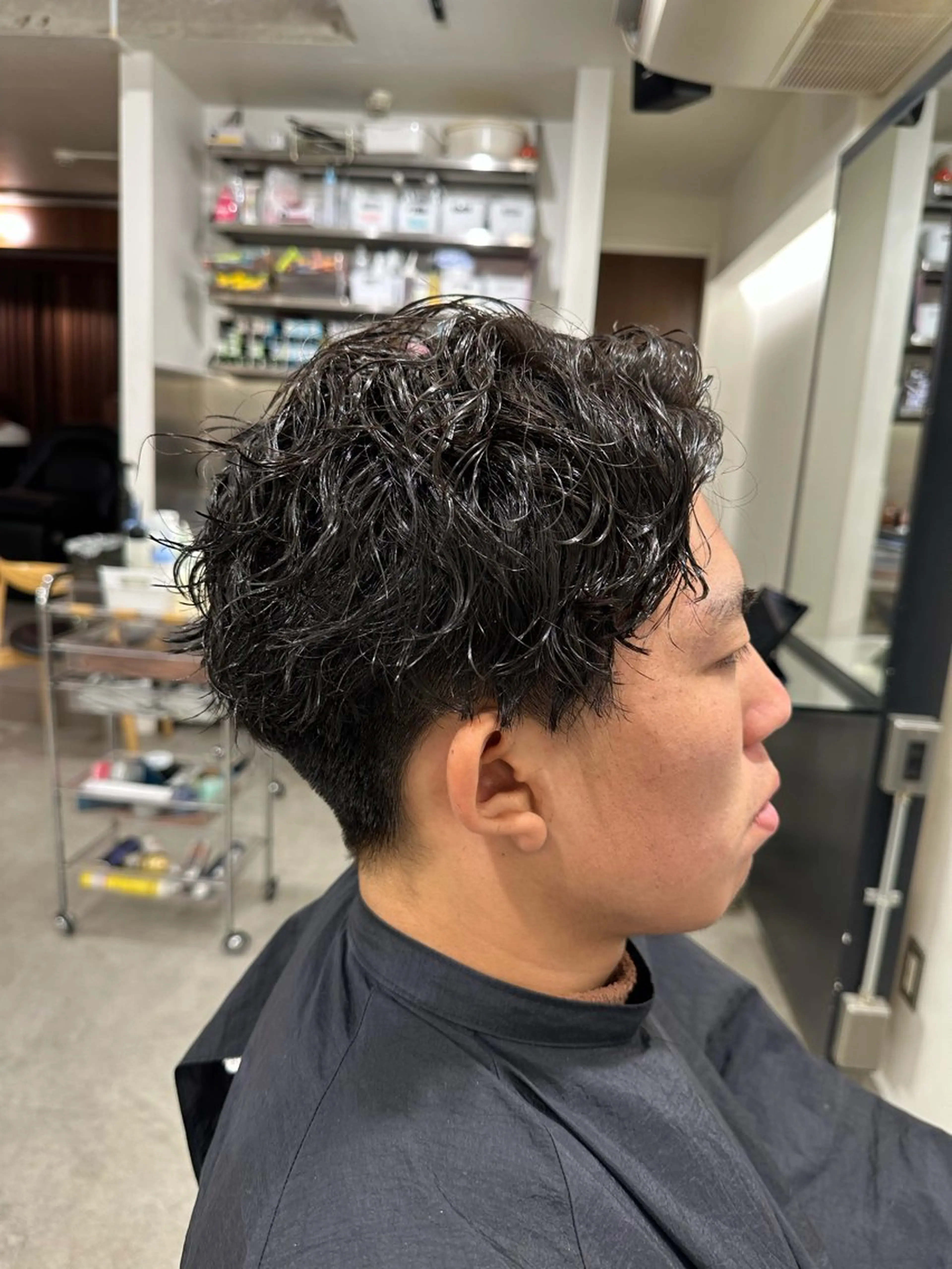 パーマ メンズ fifth 山中達也のヘアスタイル