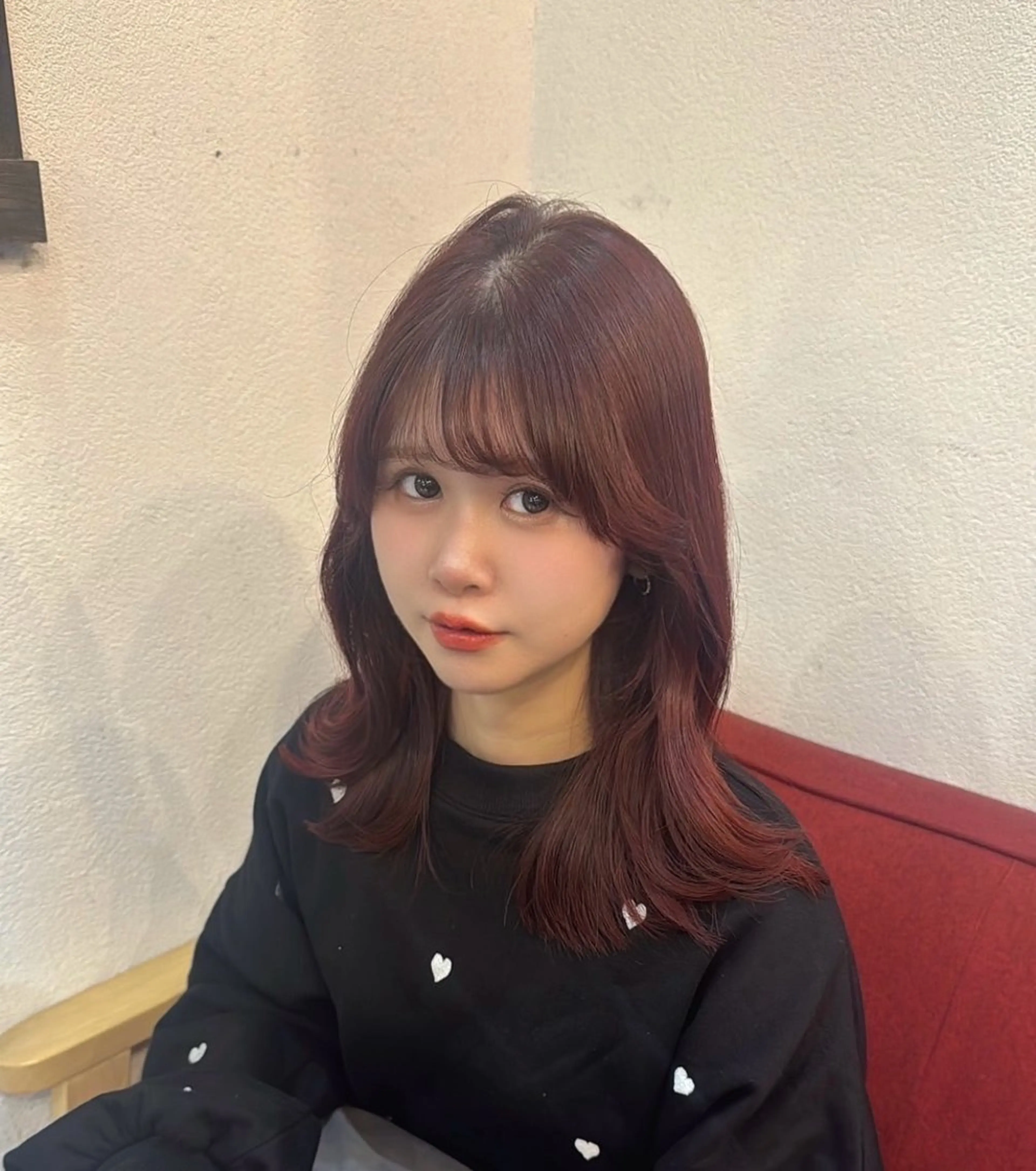 セミロング レイヤーカット/髪質 改善/鷲尾 駿のヘアスタイル