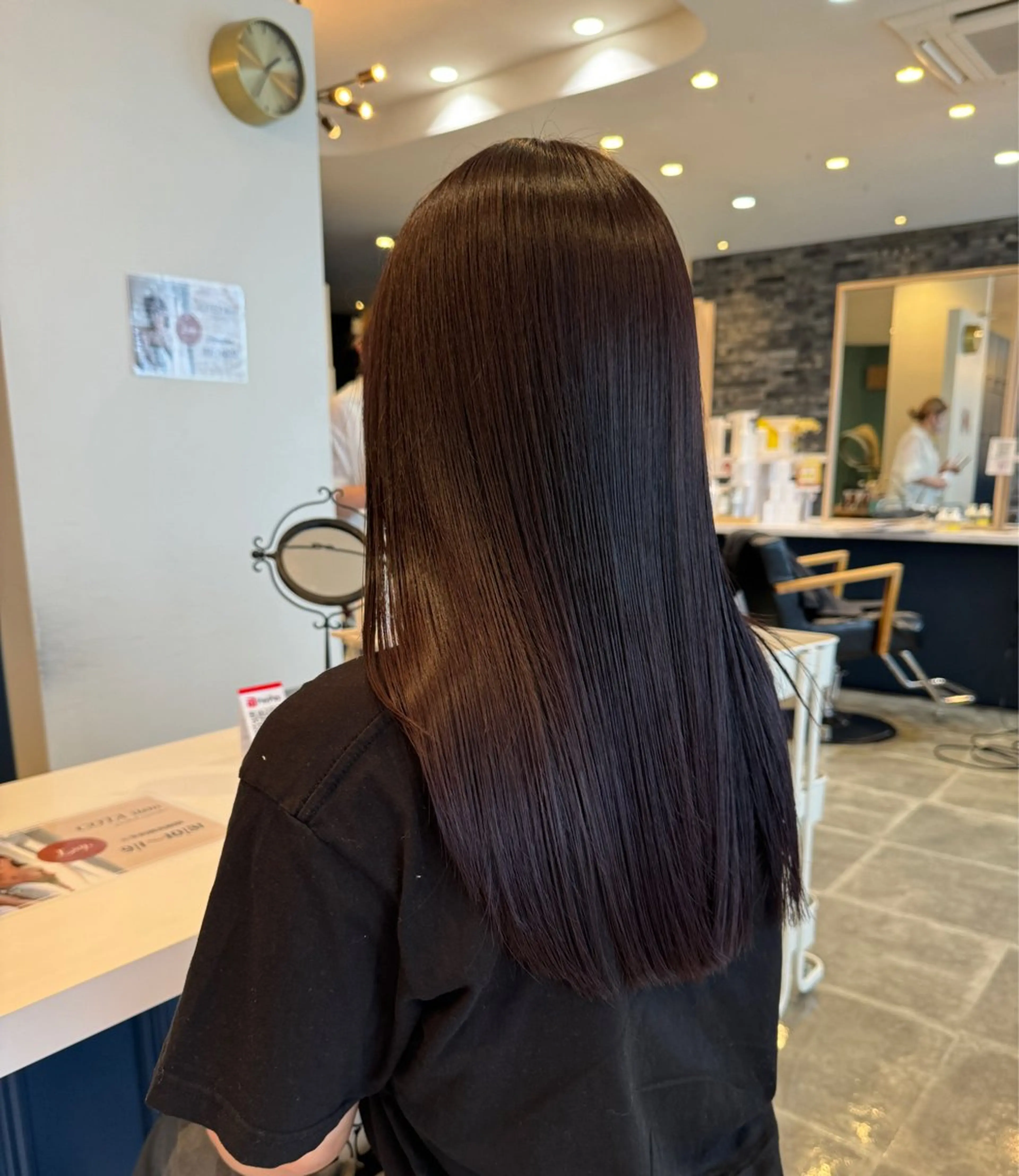 カット＋髪質再整カラーの写真