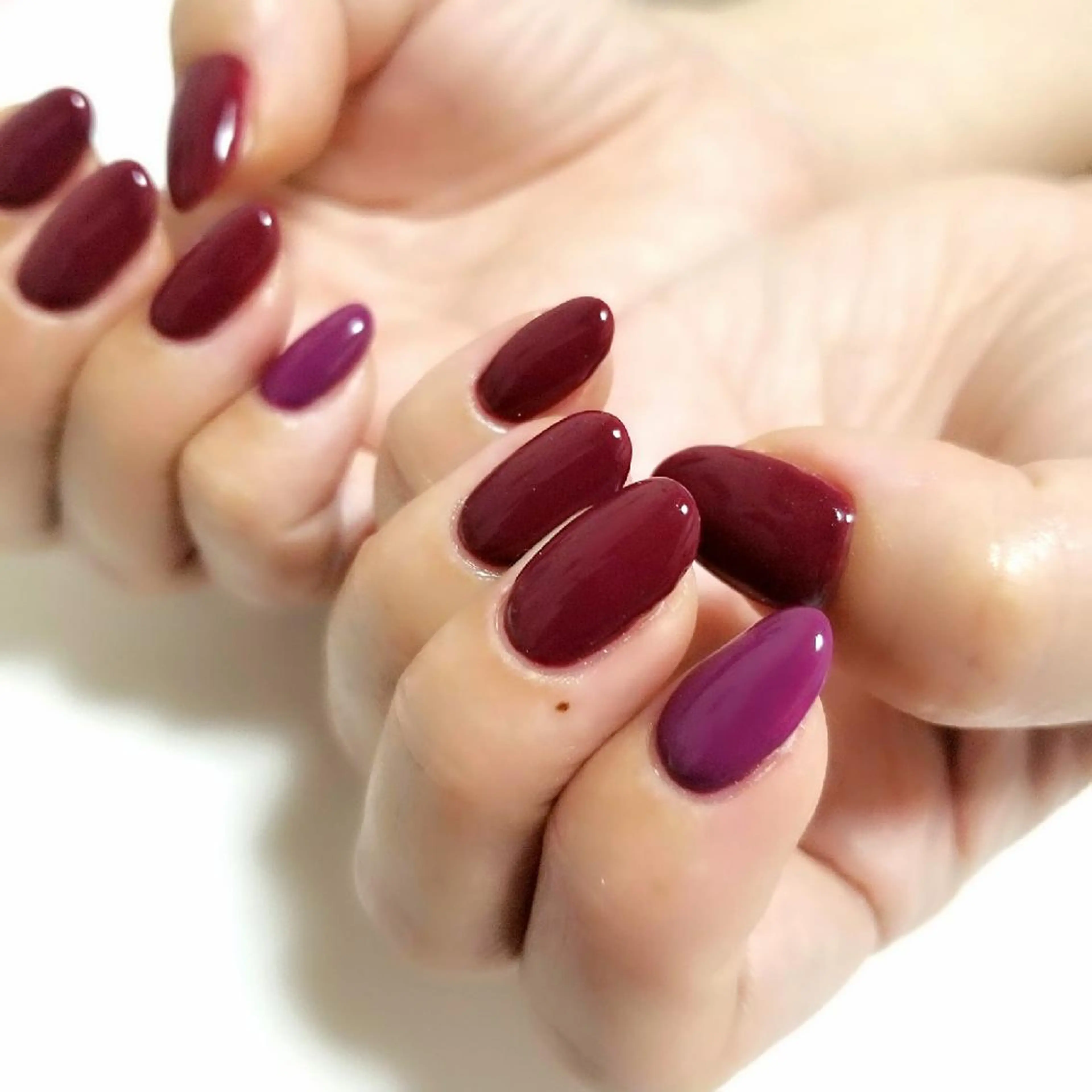 ネイル ワンカラーネイル nail salon ipuniのネイルデザイン