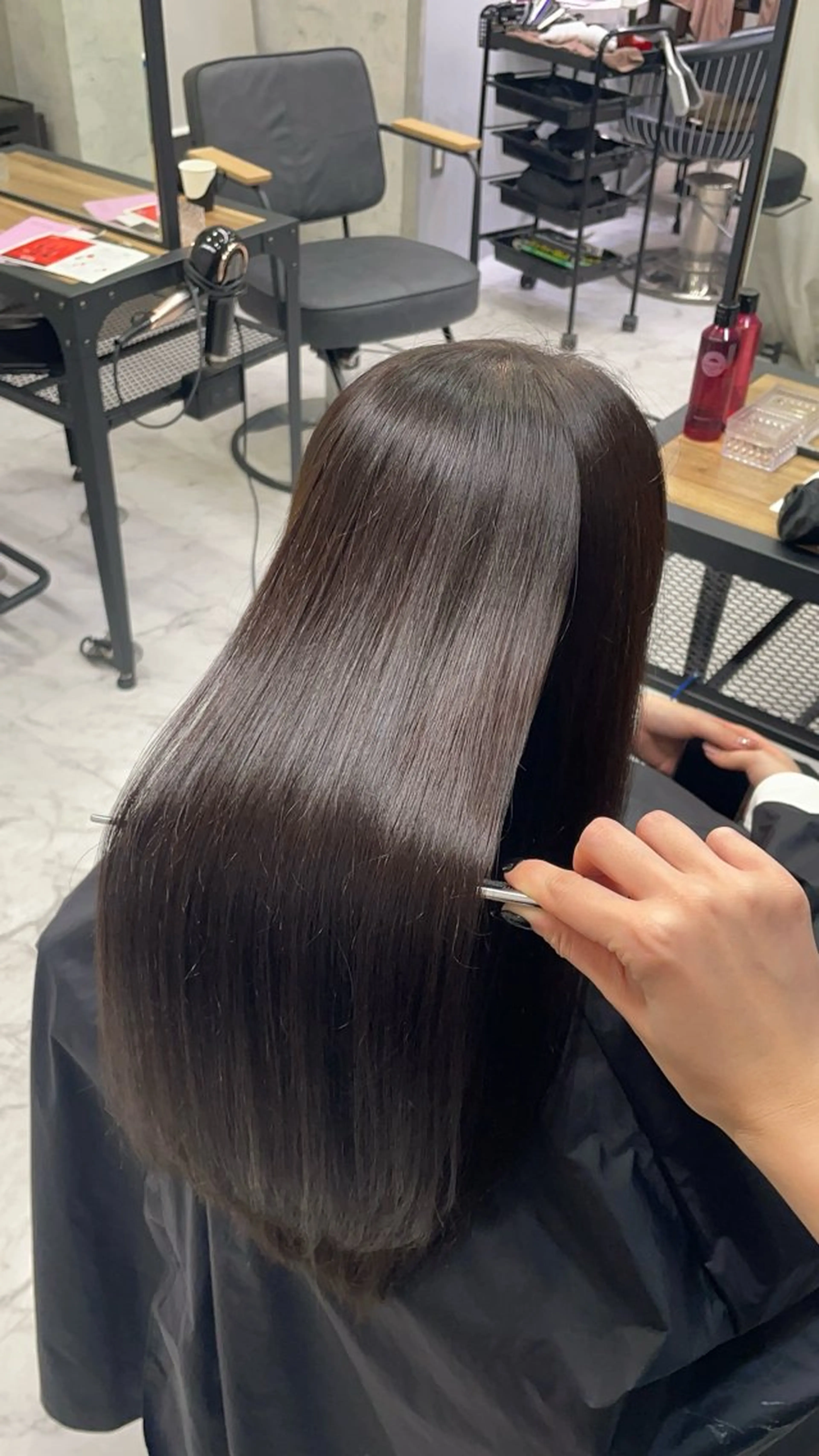 ロング ヘアカラー トリートメント 福岡美髪矯正/ KAEDEのヘアスタイル