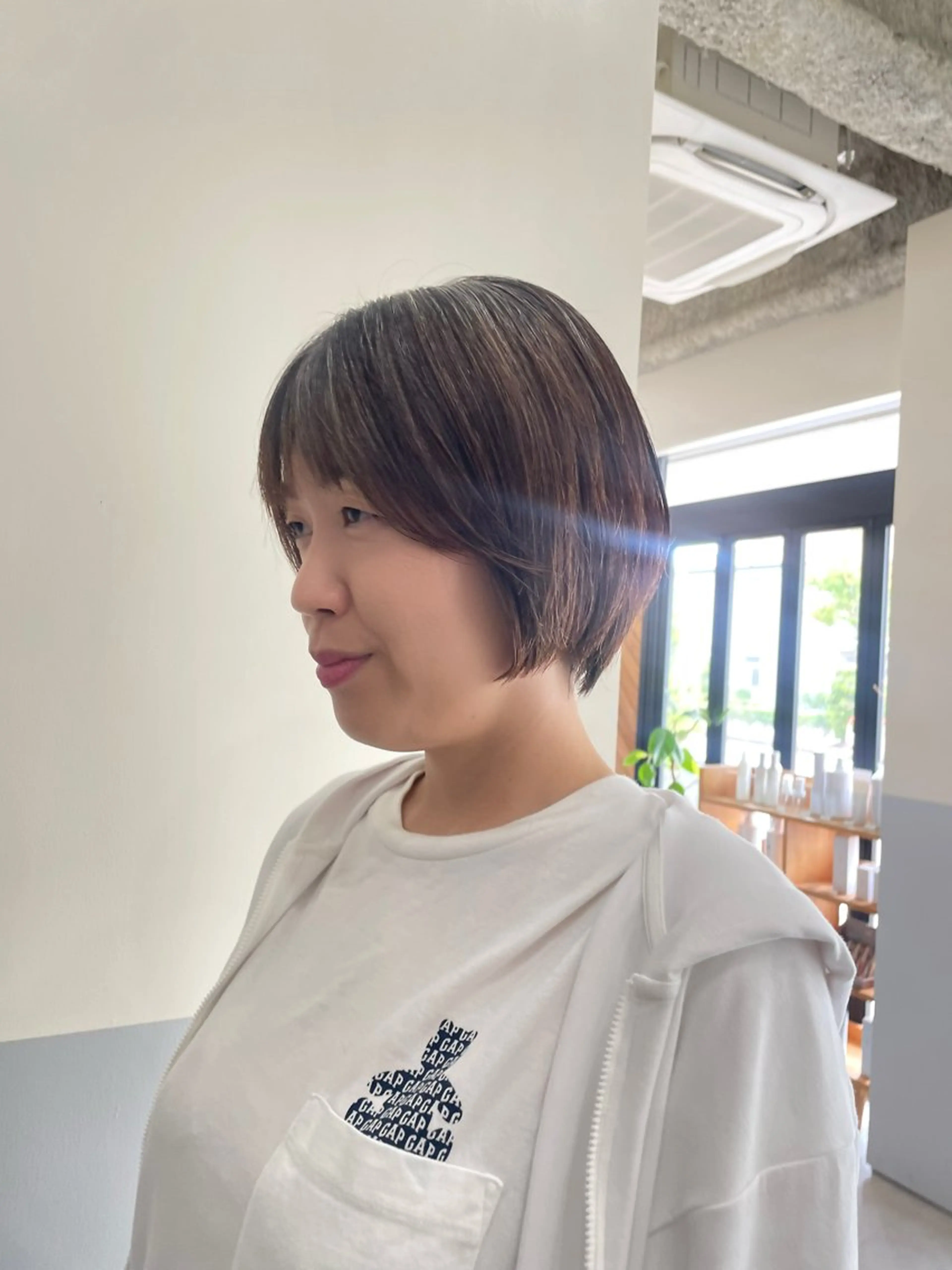 ショート ショートヘア 小久保 里紗のヘアスタイル