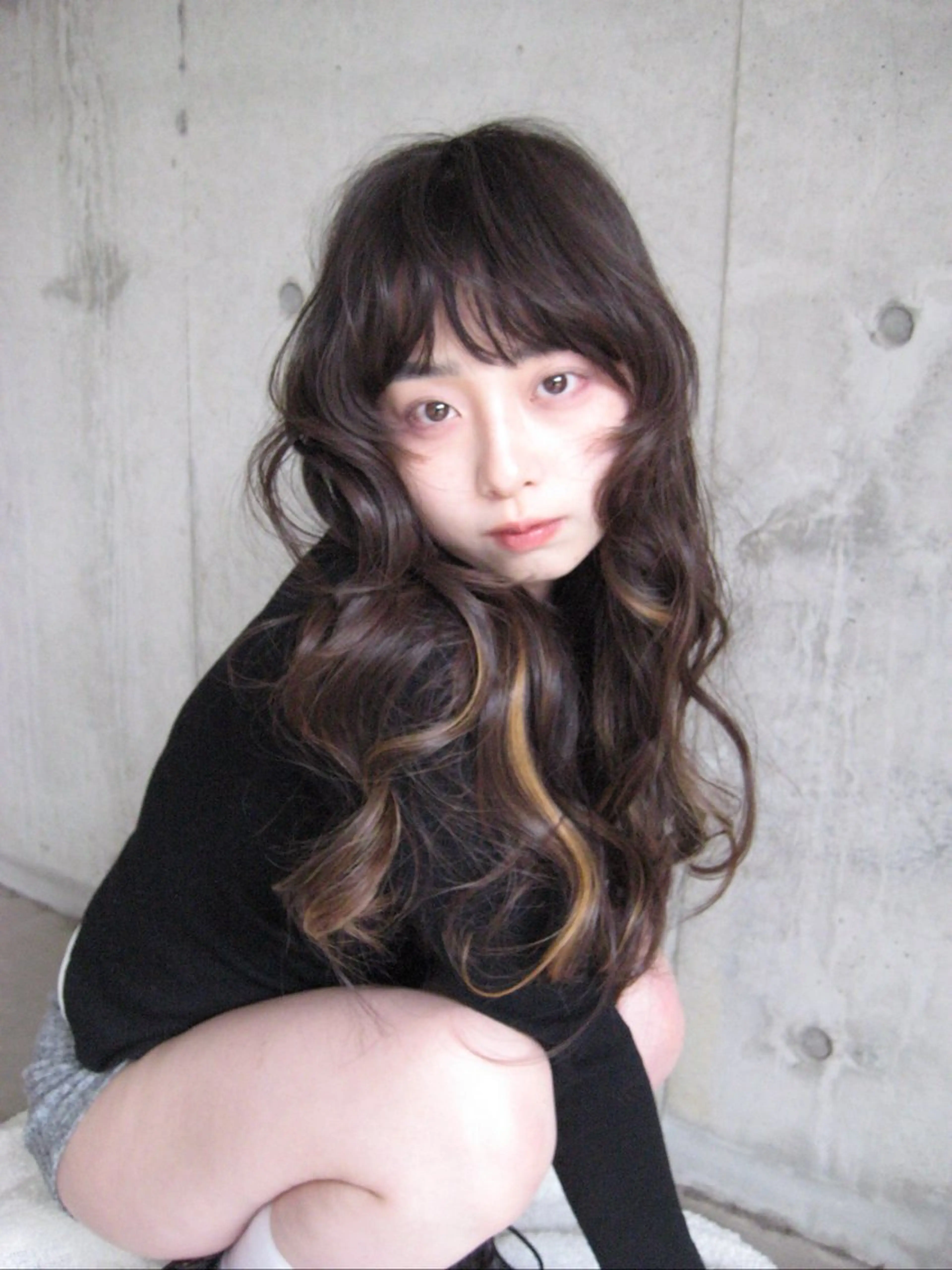 ロング カラー レイヤーカット カット ヘアカラー トリートメント 艶カラー/レイヤー /atsumi🪷のヘアスタイル