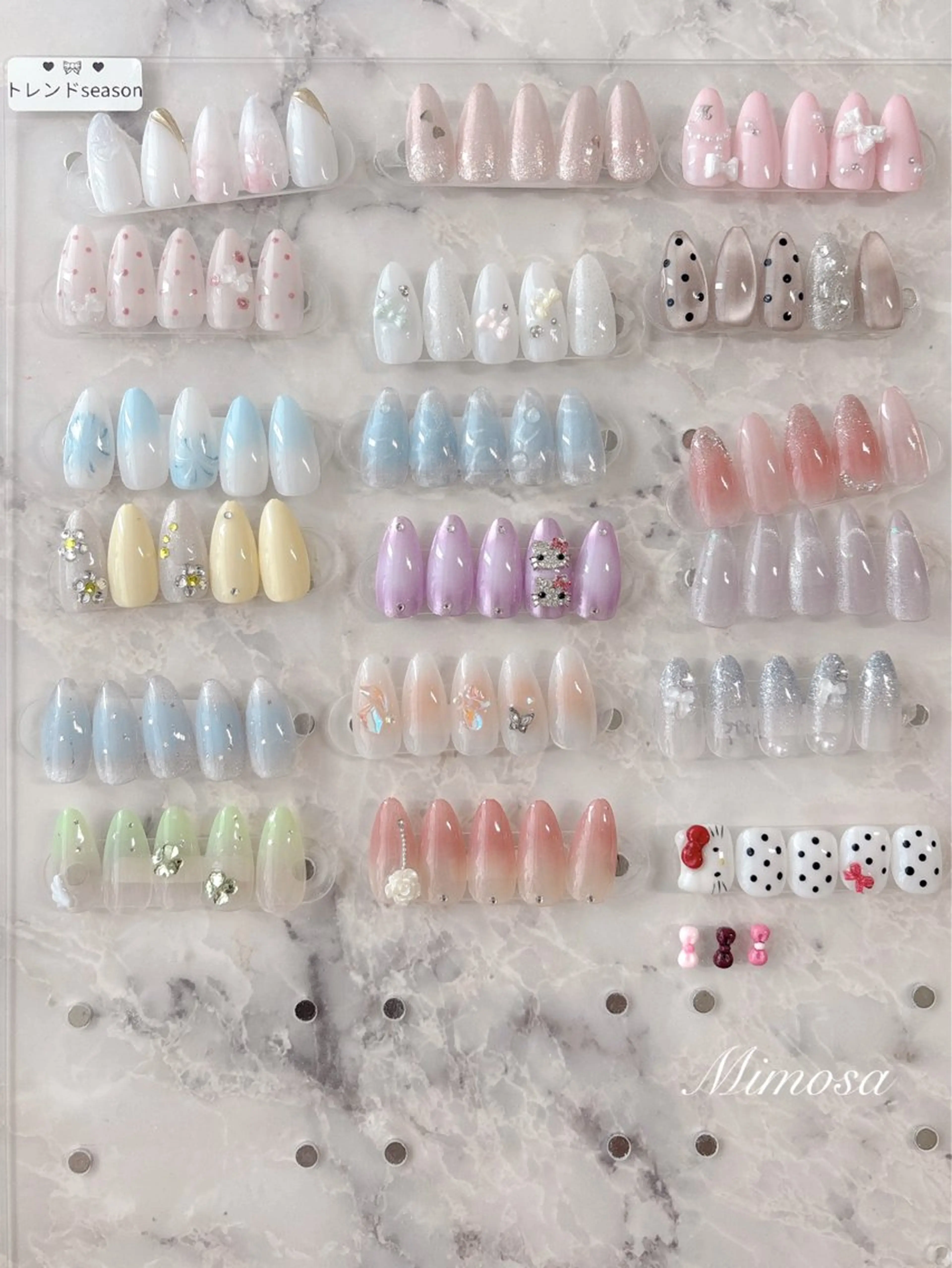 ネイル ハンドネイル 🫧Mimosa 吉祥寺のネイルデザイン