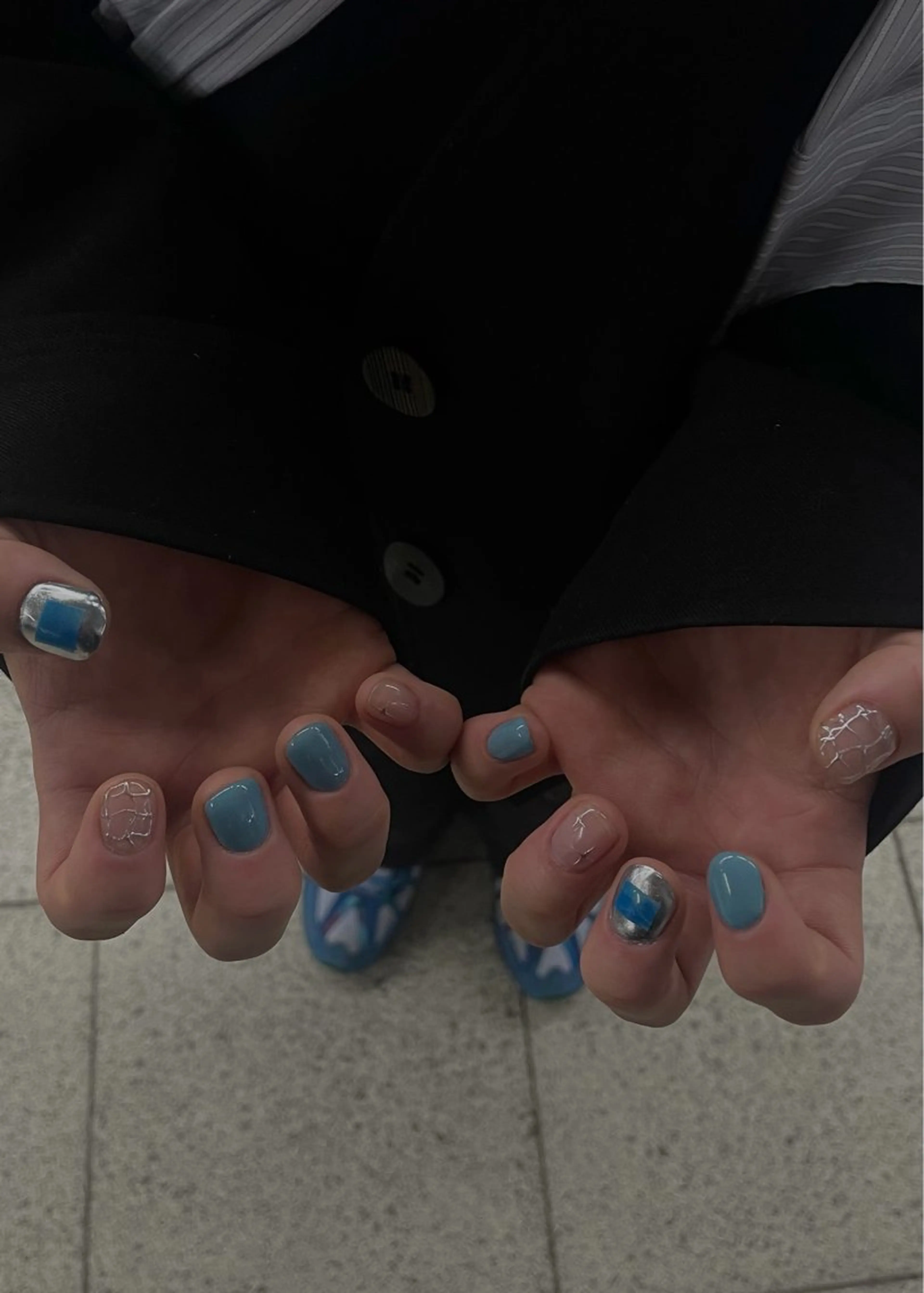 ネイル メンズネイル ハンドネイル One HARUNAのネイルデザイン