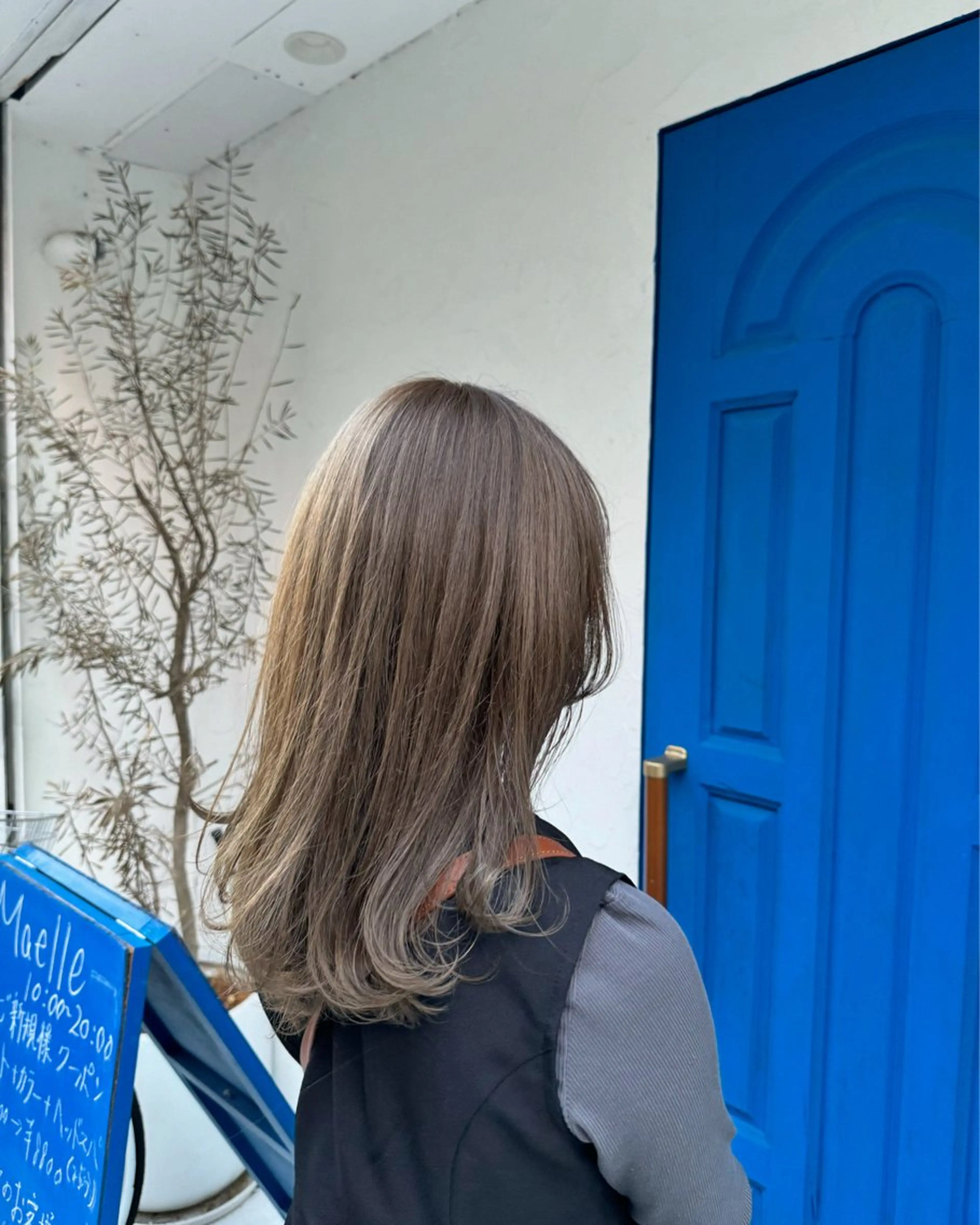 セミロング 金津 魁杜のヘアスタイル