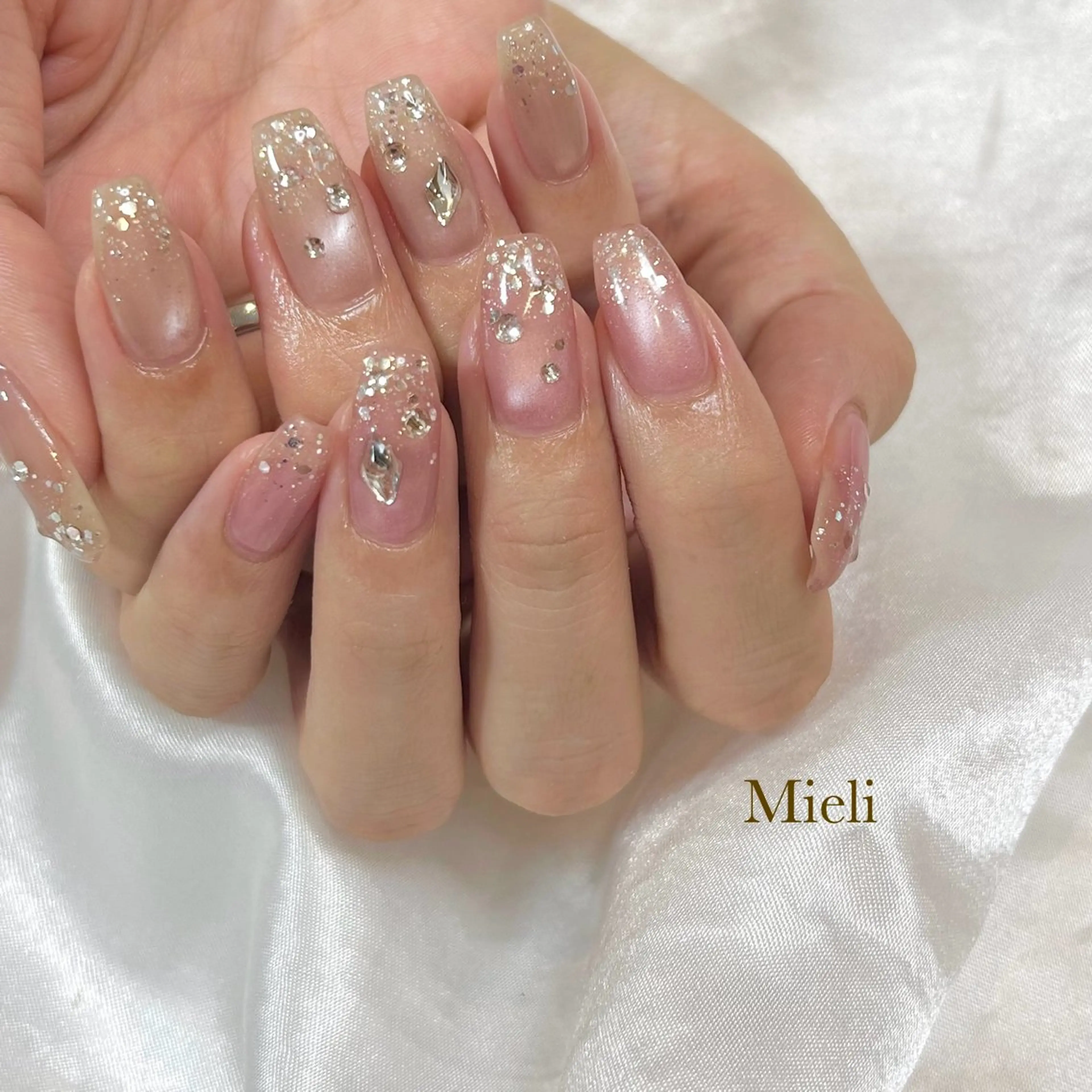 ネイル ハンドネイル ネイリストUSUI♡ パラジェルフィルインのネイルデザイン