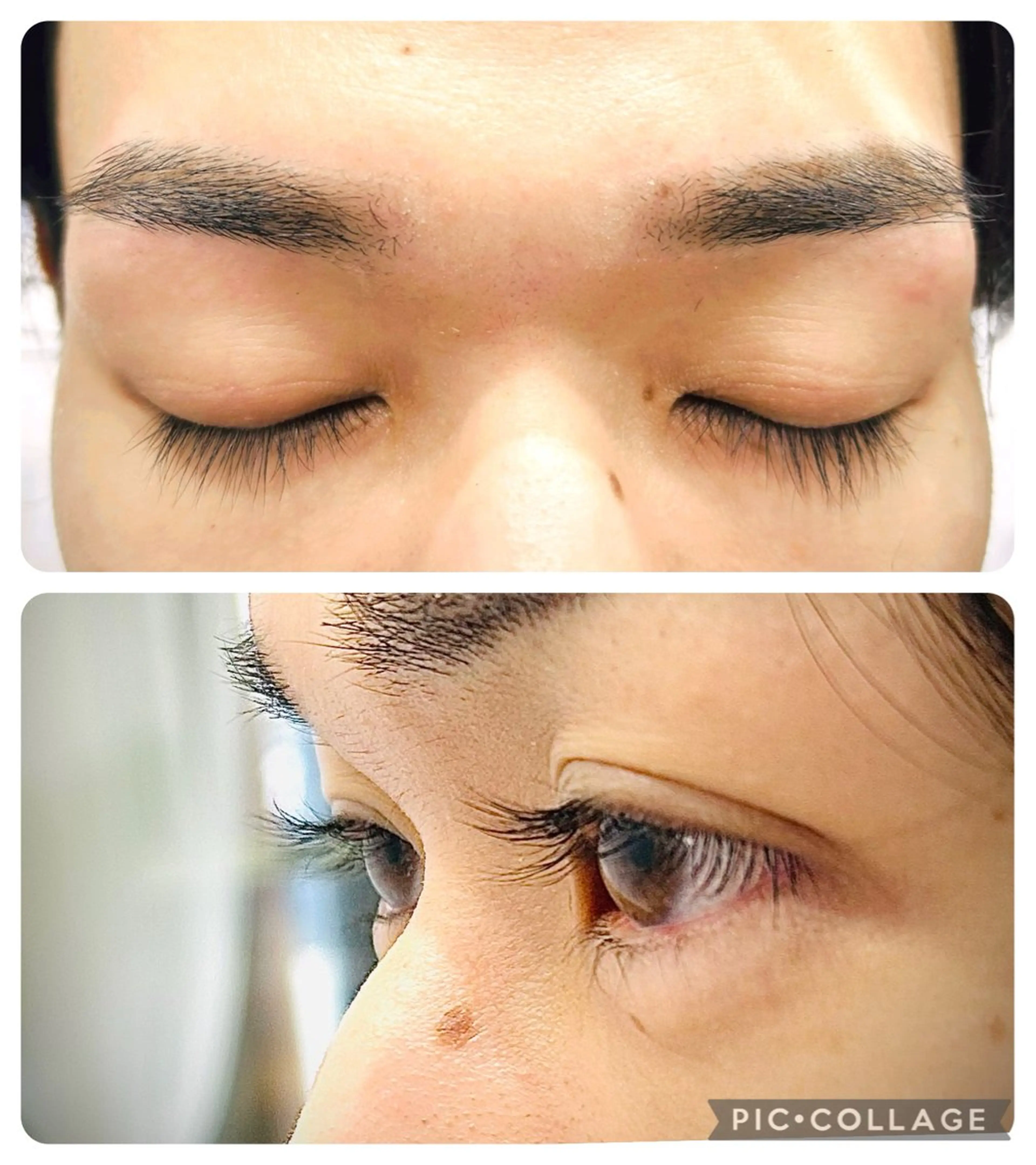 メンズ マツエク・マツパ ナチュラル 田中 貴子のマツエク・マツパデザイン