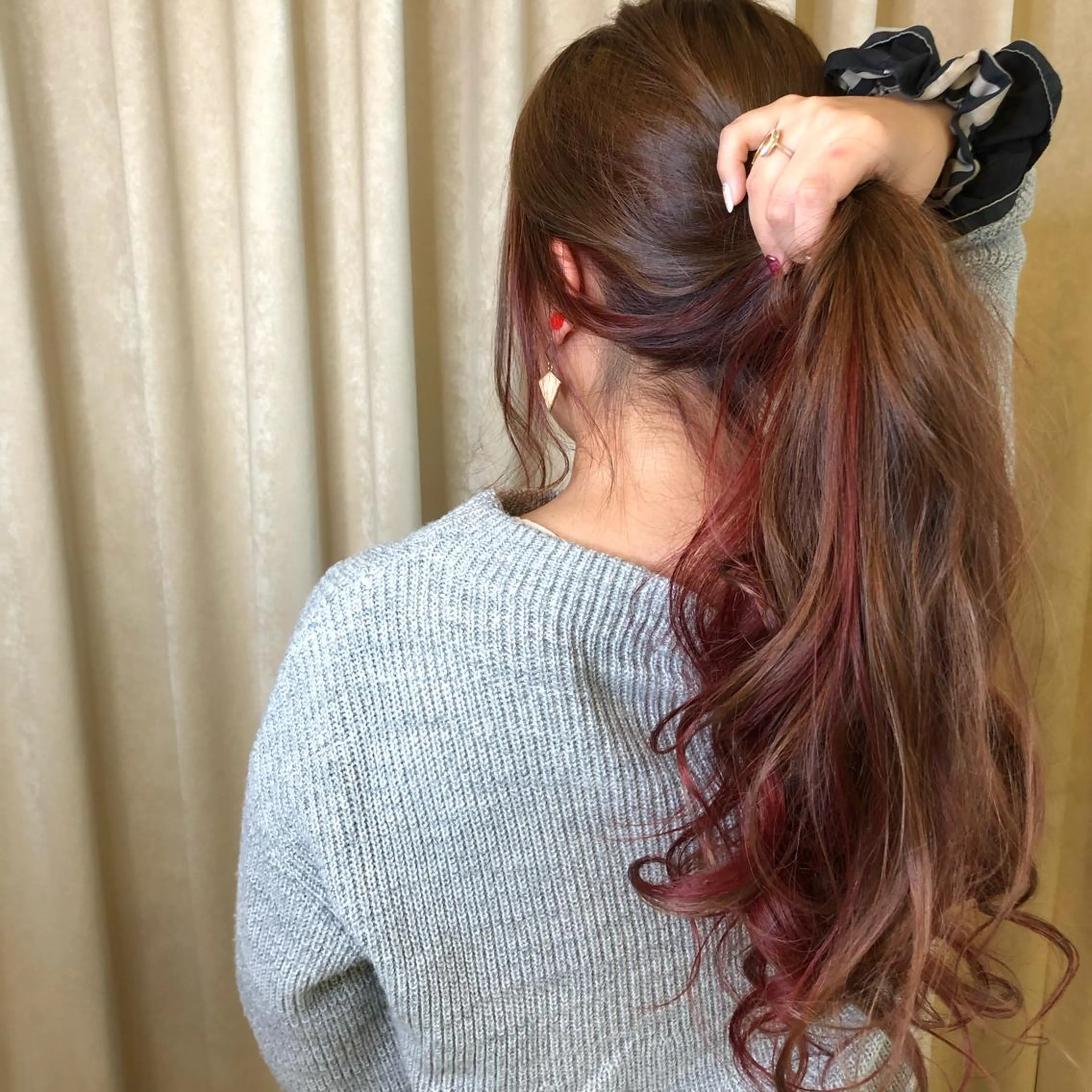 カラー 牧野 佳樹のヘアスタイル