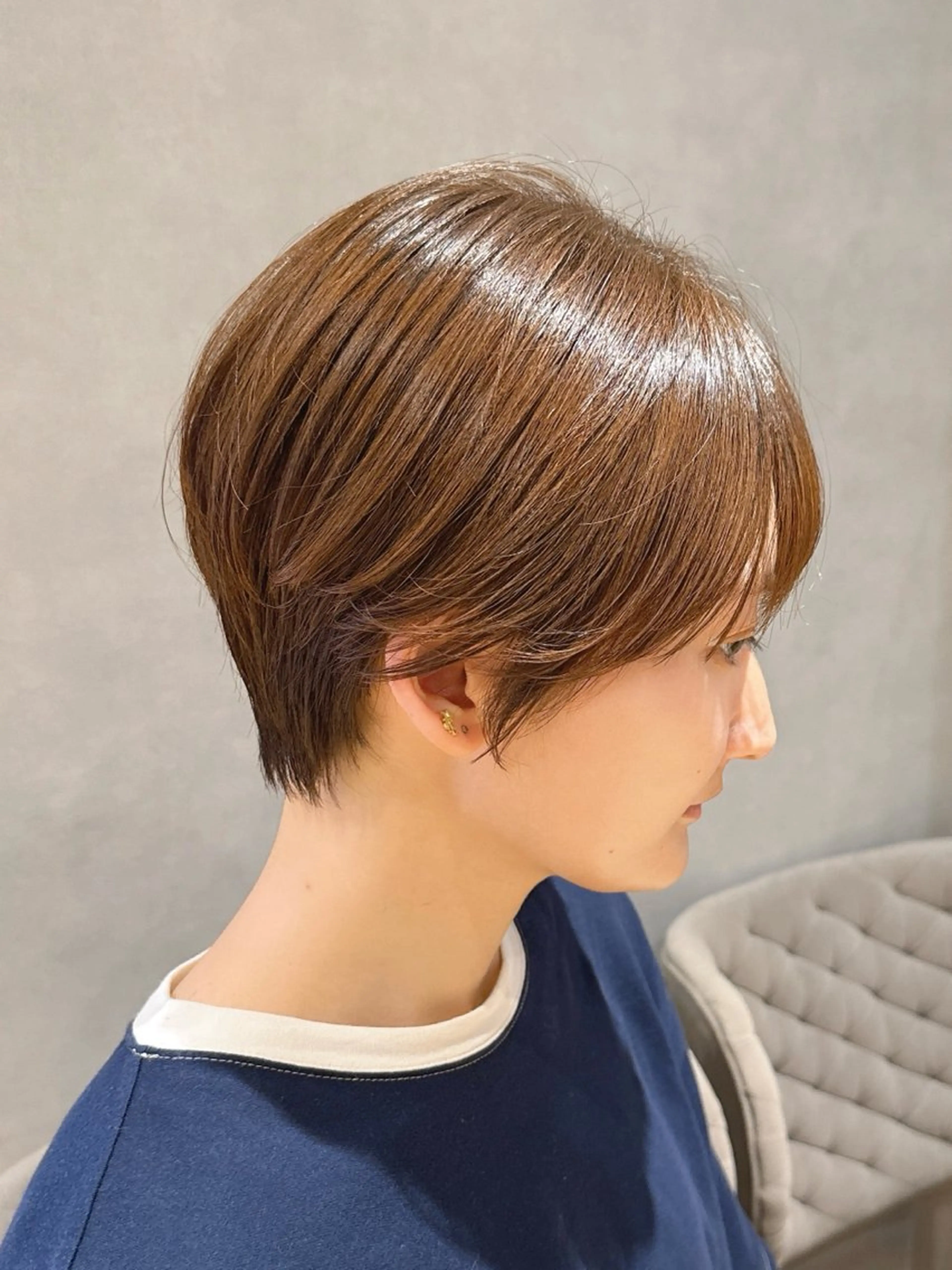 ショート 中野 栞里のヘアスタイル