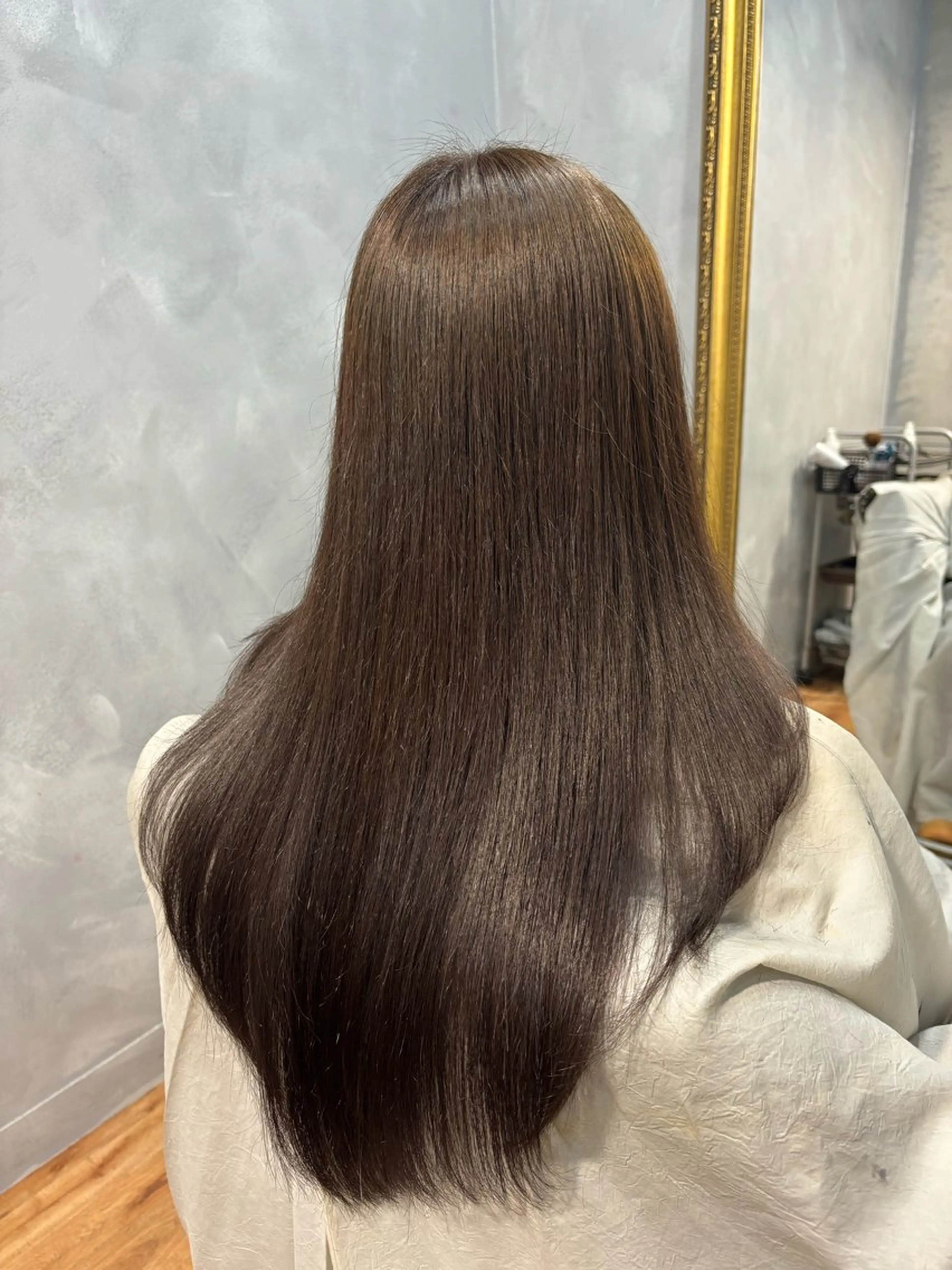 ロング ケアカラー MIYU💋💖 〈XENA渋谷本店〉のヘアスタイル