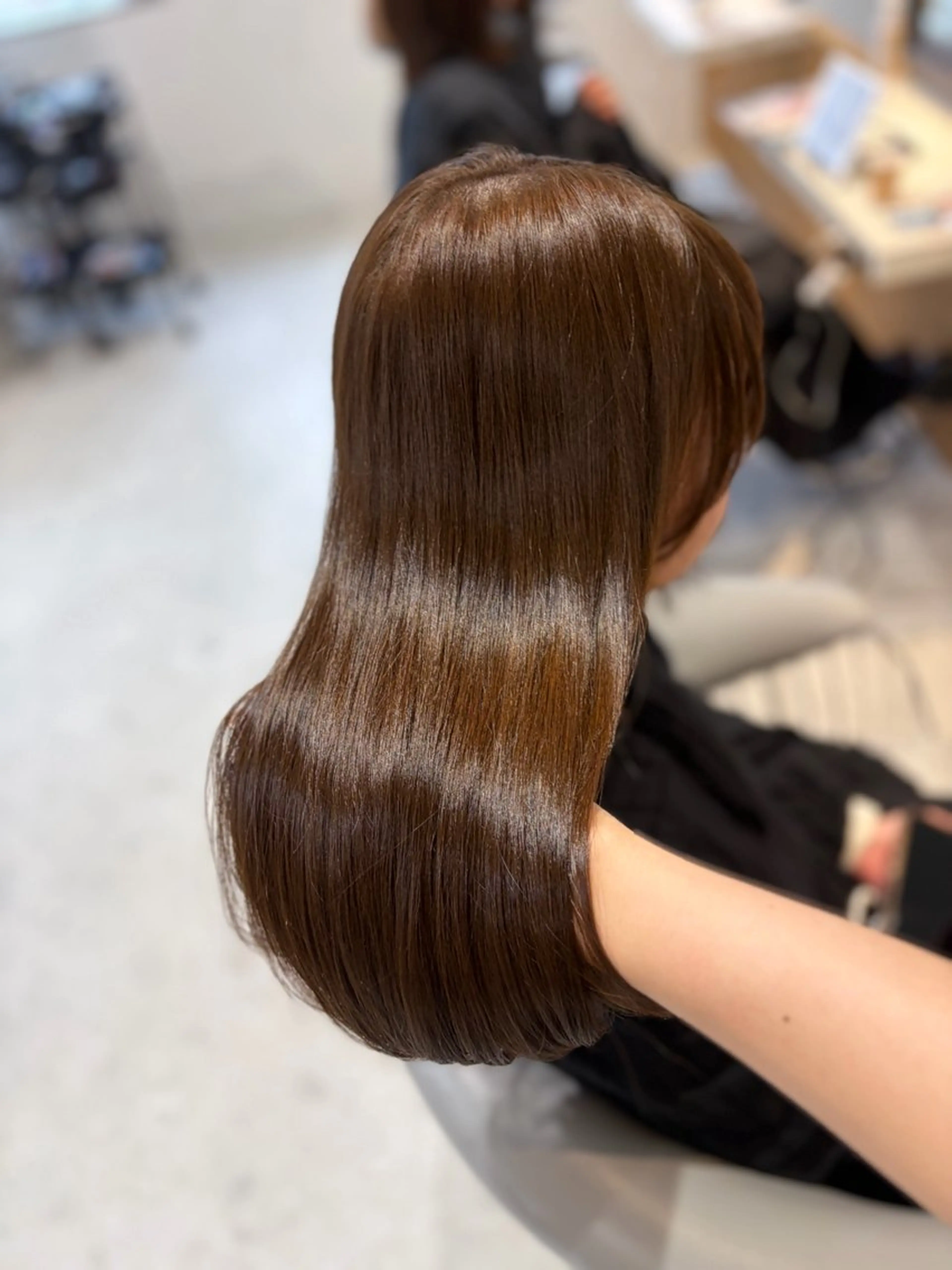 ミディアム カラー ヘアセット ヘアセット お呼ばれ カチモリ/はるか🎀のヘアスタイル