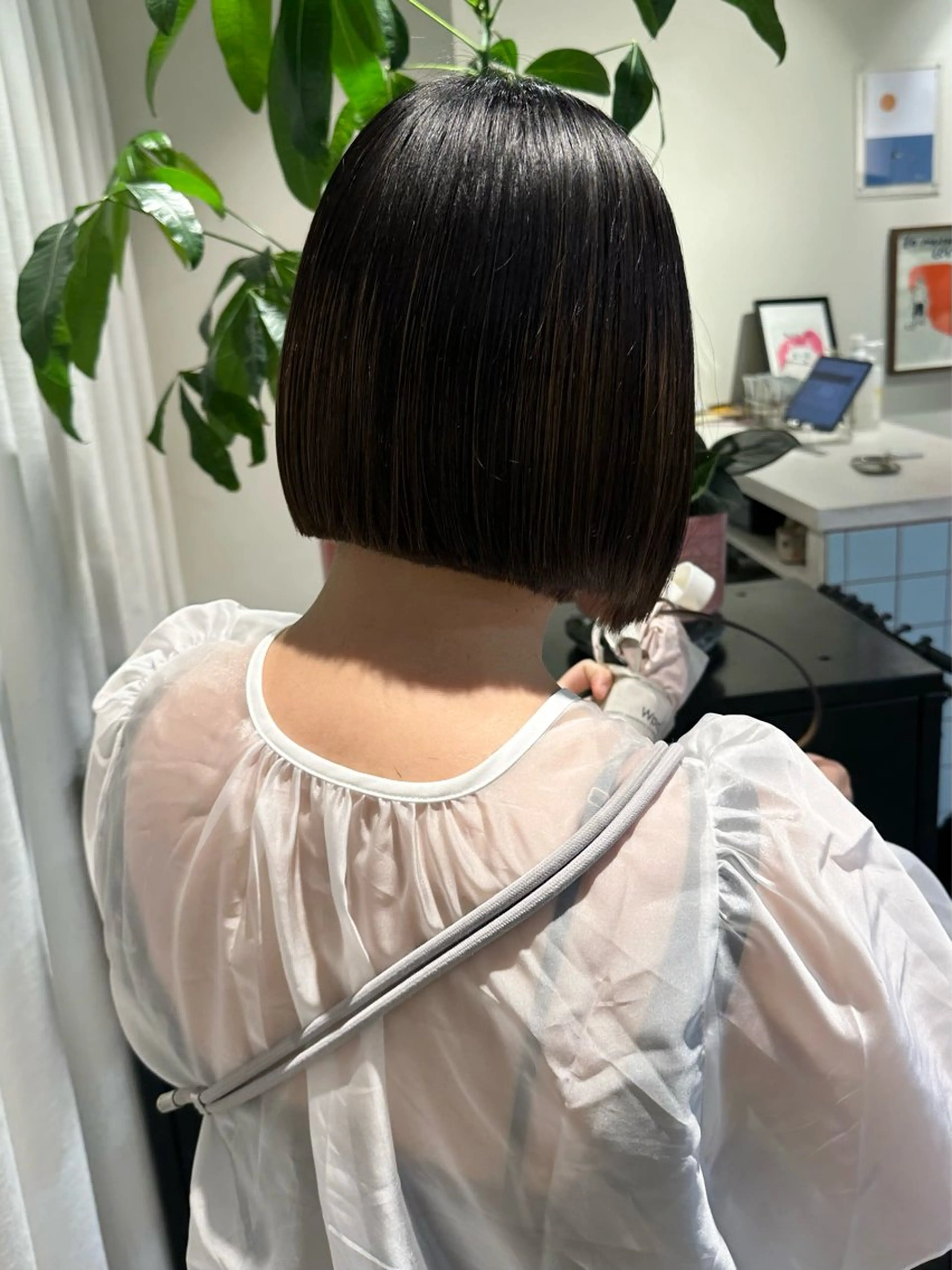 ショート HANAME 原宿美容室のヘアスタイル
