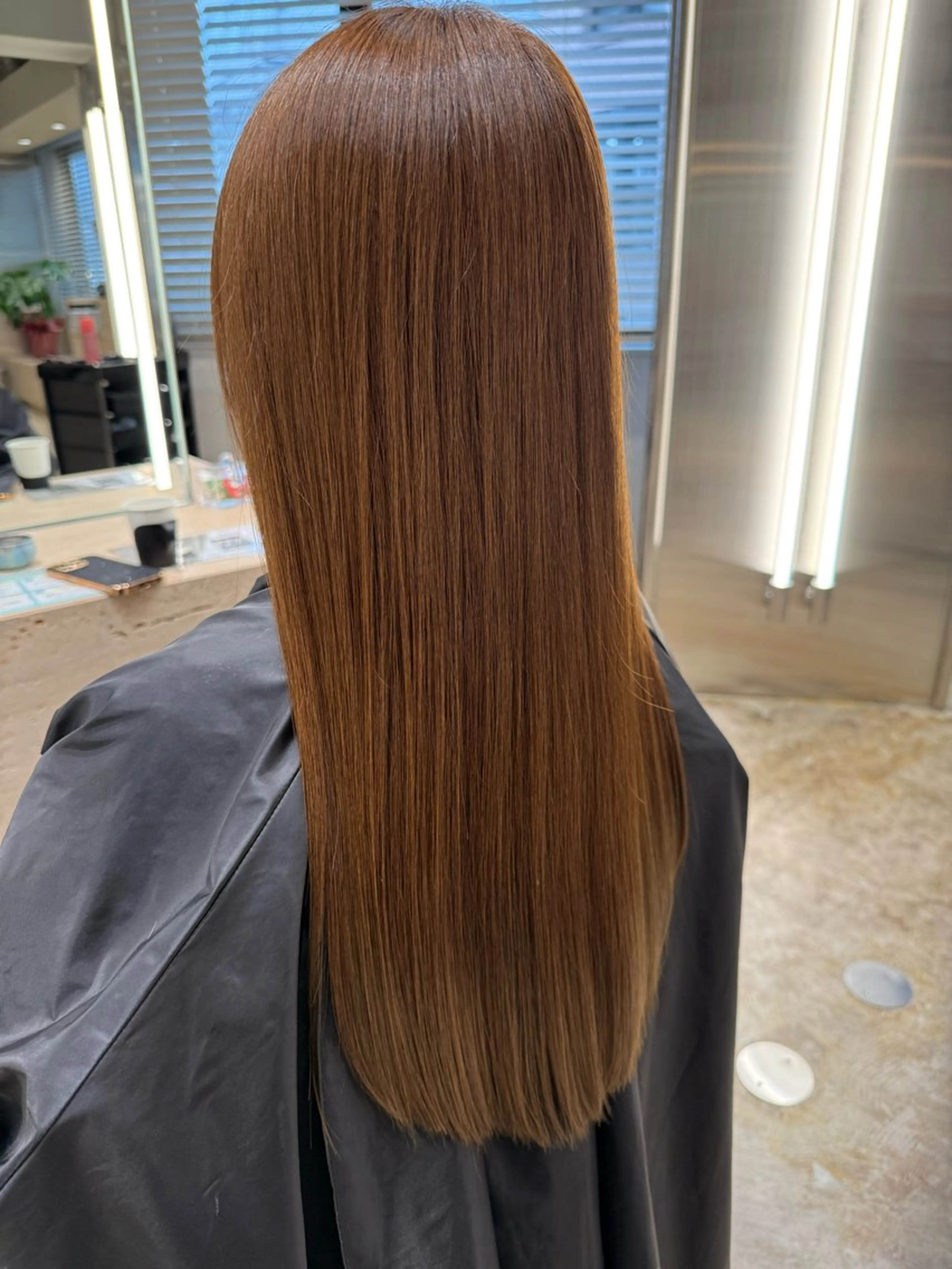 ロング カット ヘアカラー 河内 史稀のヘアスタイル