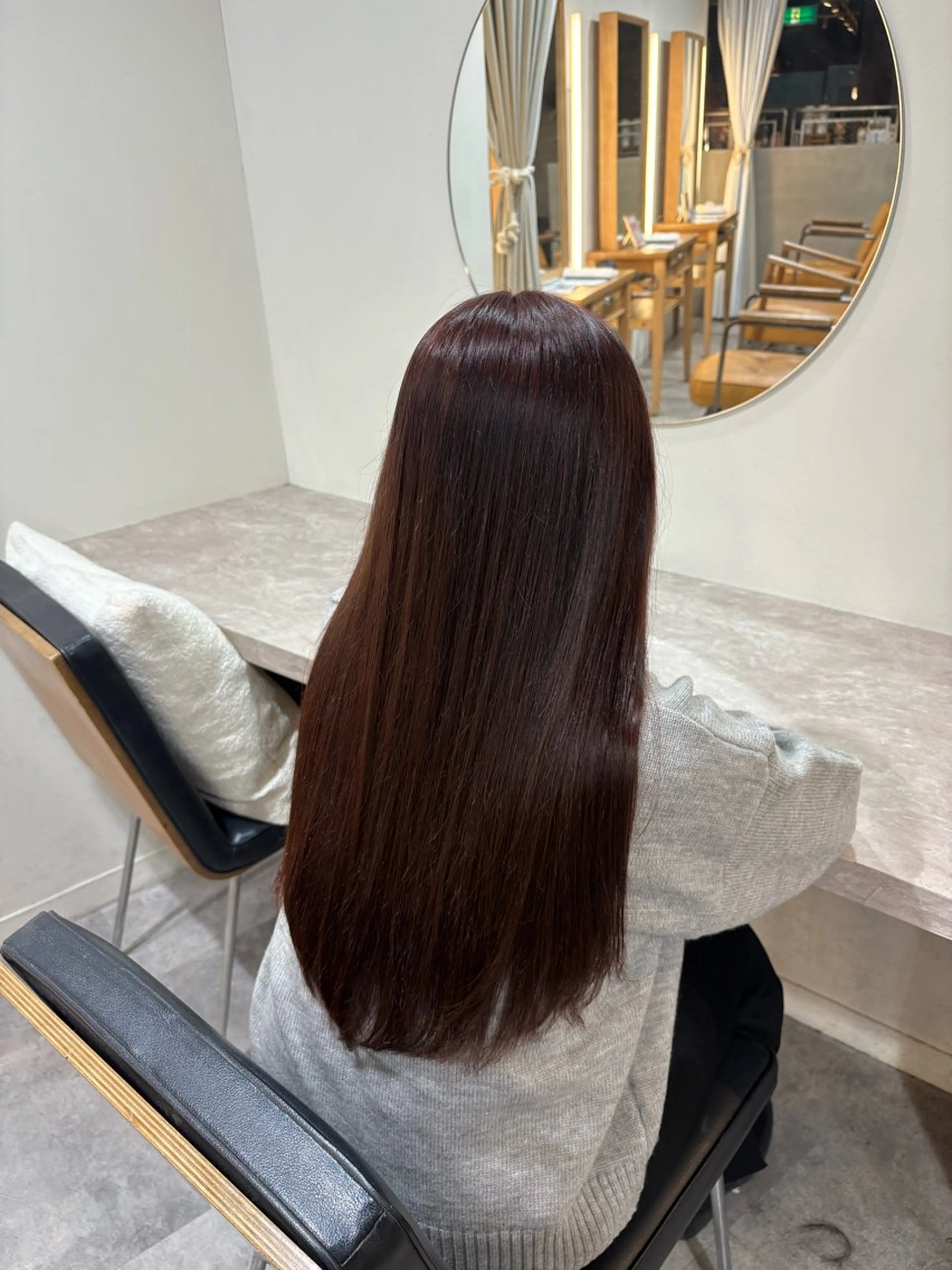 ロング カラー 透明感カラー/に合わ せカット/サクラ🌸のヘアスタイル