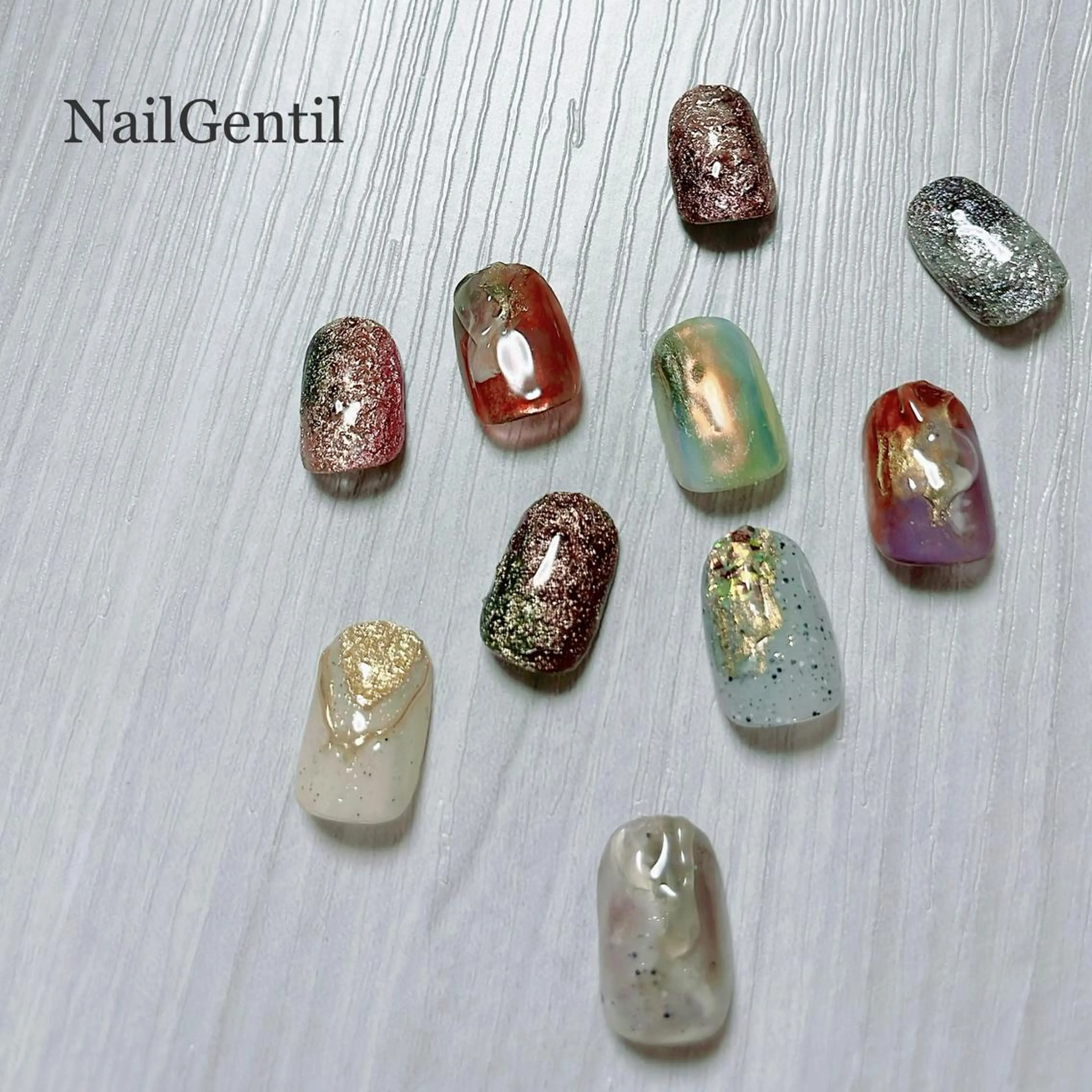 ネイル NailGentil ジャンティのネイルデザイン