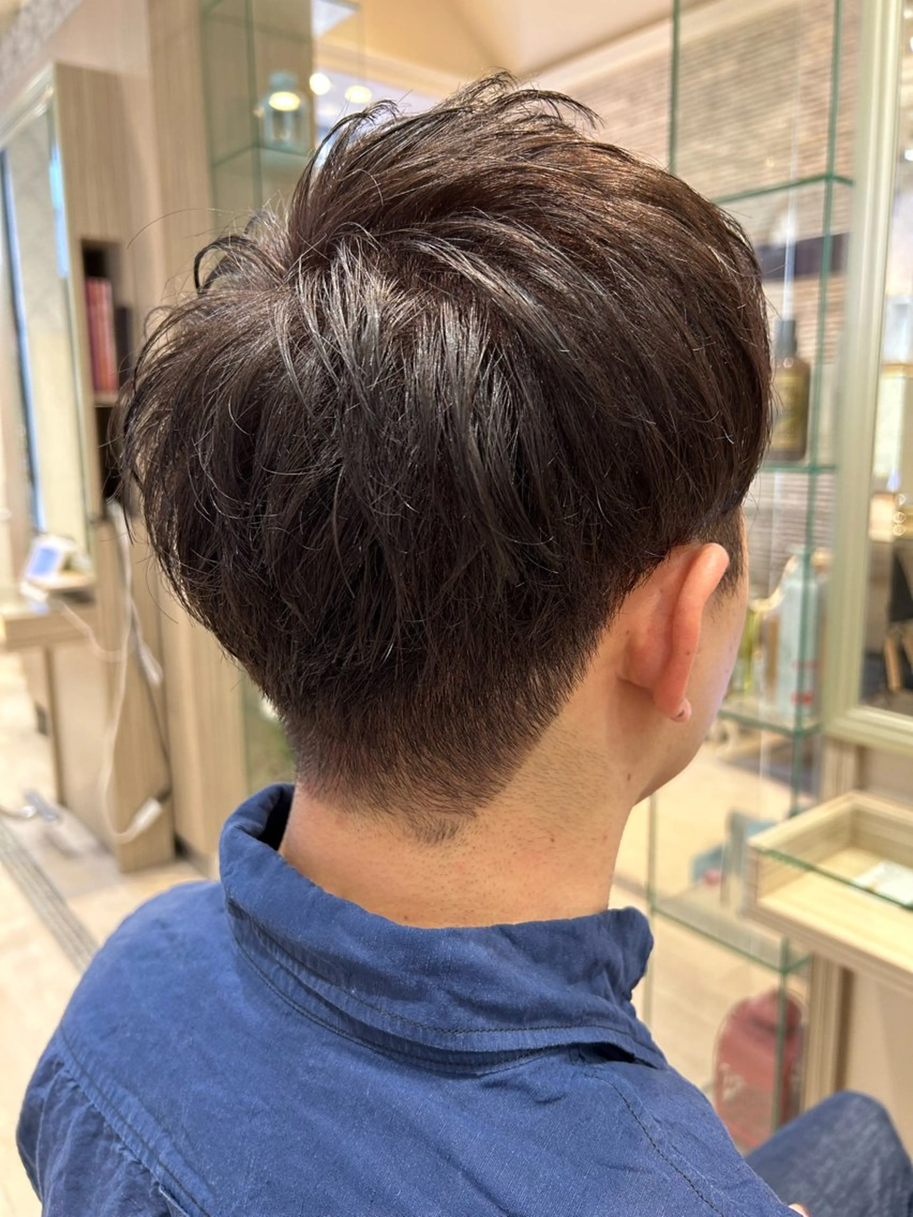 【男性限定】カット+ヘッドスパ+眉カットの写真