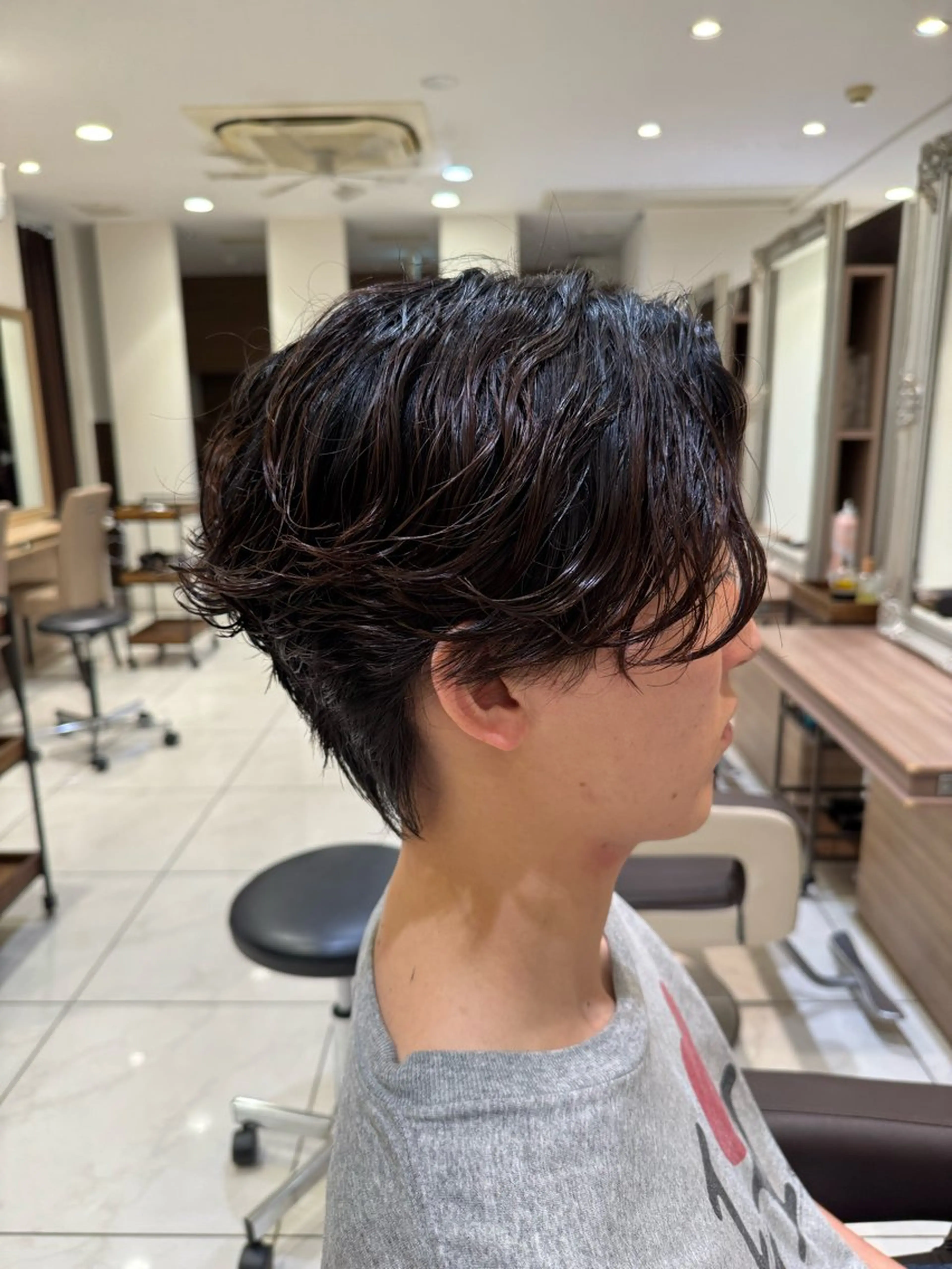 メンズ メンズパーマ カット パーマ メンズ特化💎/ 韓国風🇰🇷なぎとのヘアスタイル