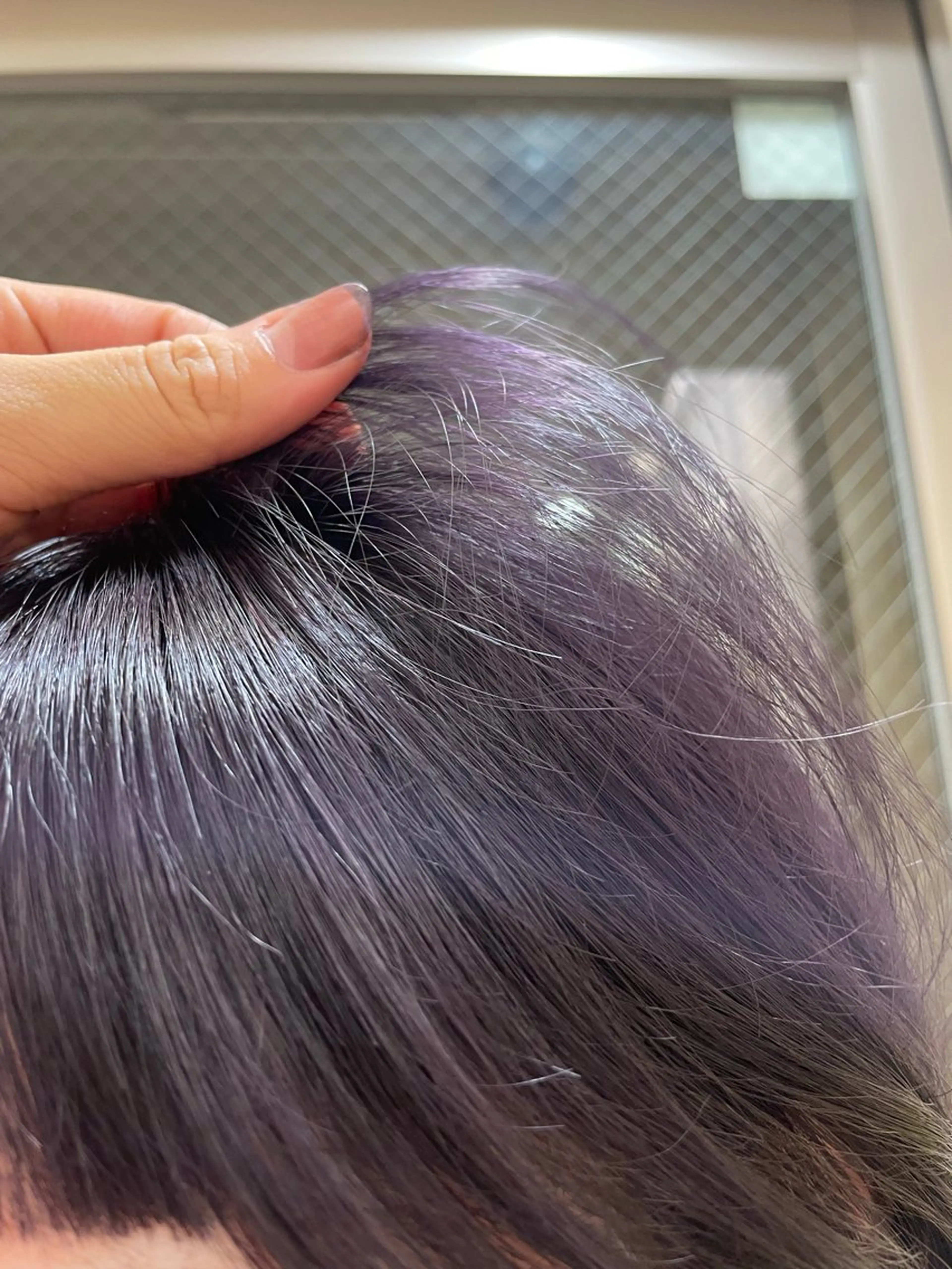 ミディアム まるやま ひなこ/艶髪カラーのヘアスタイル