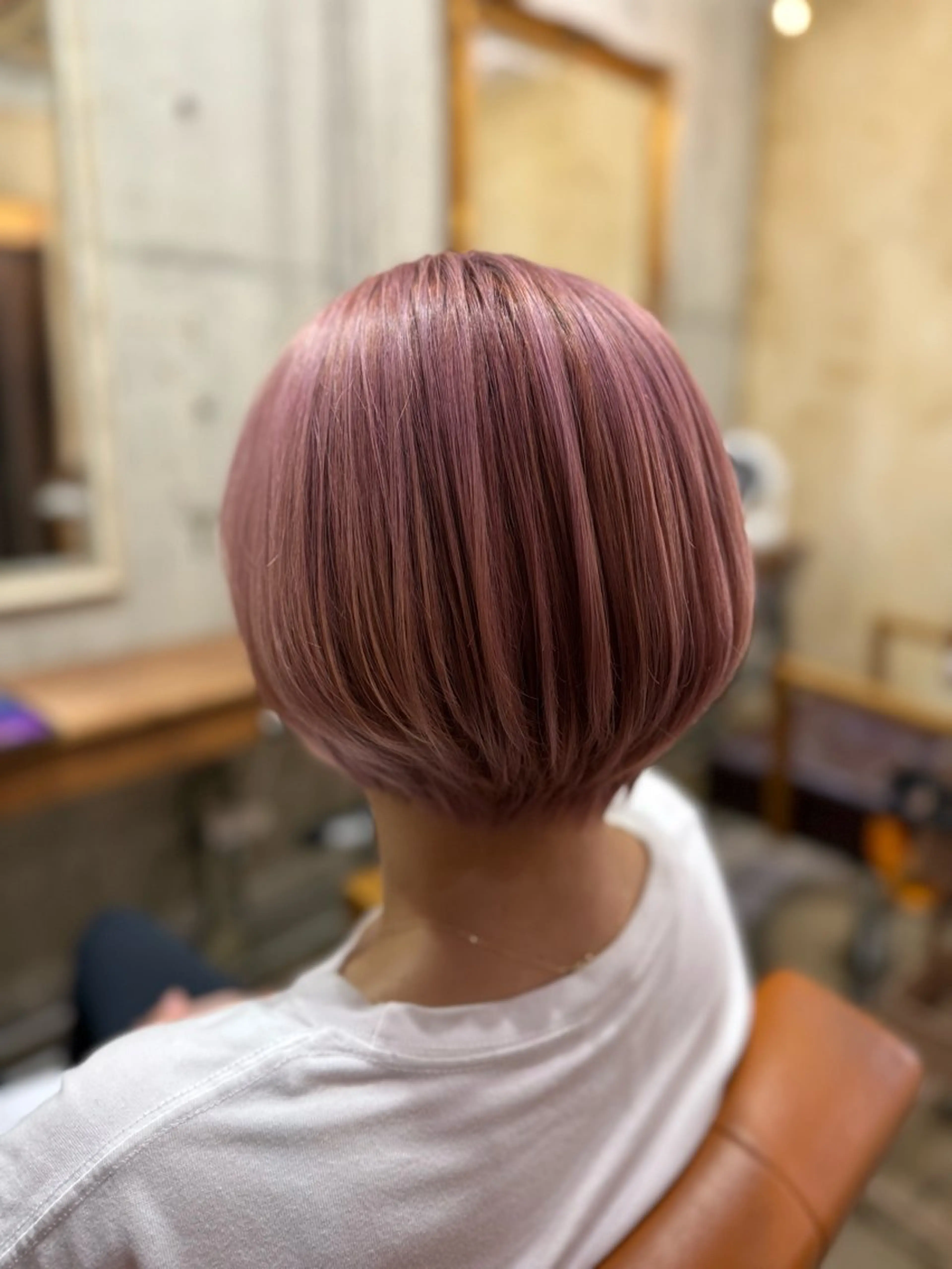 【ミニモ限定】カット+ブリーチリタッチ+オンカラー+3stepトリートメントの写真