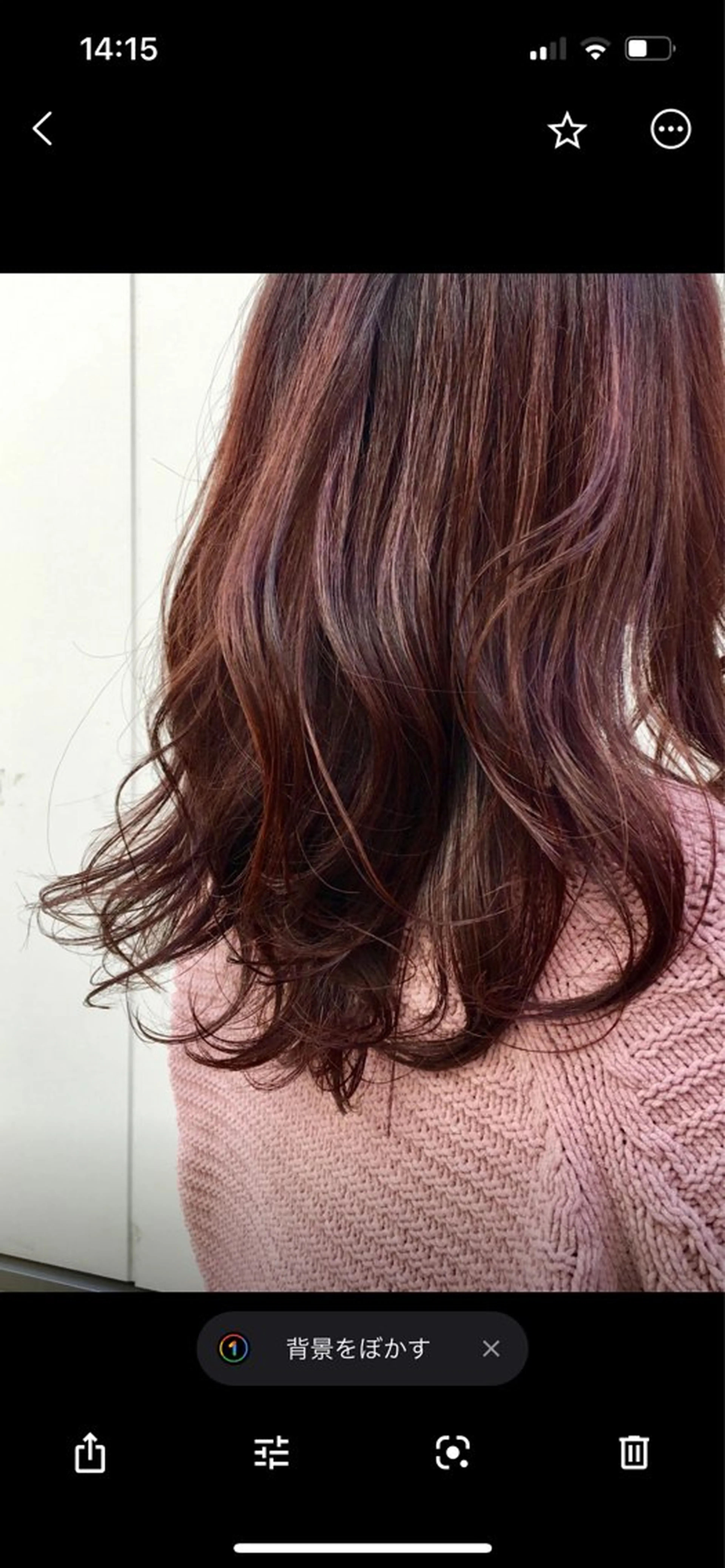 セミロング カラー ヘアカラー トリートメント 高松 歩のヘアスタイル