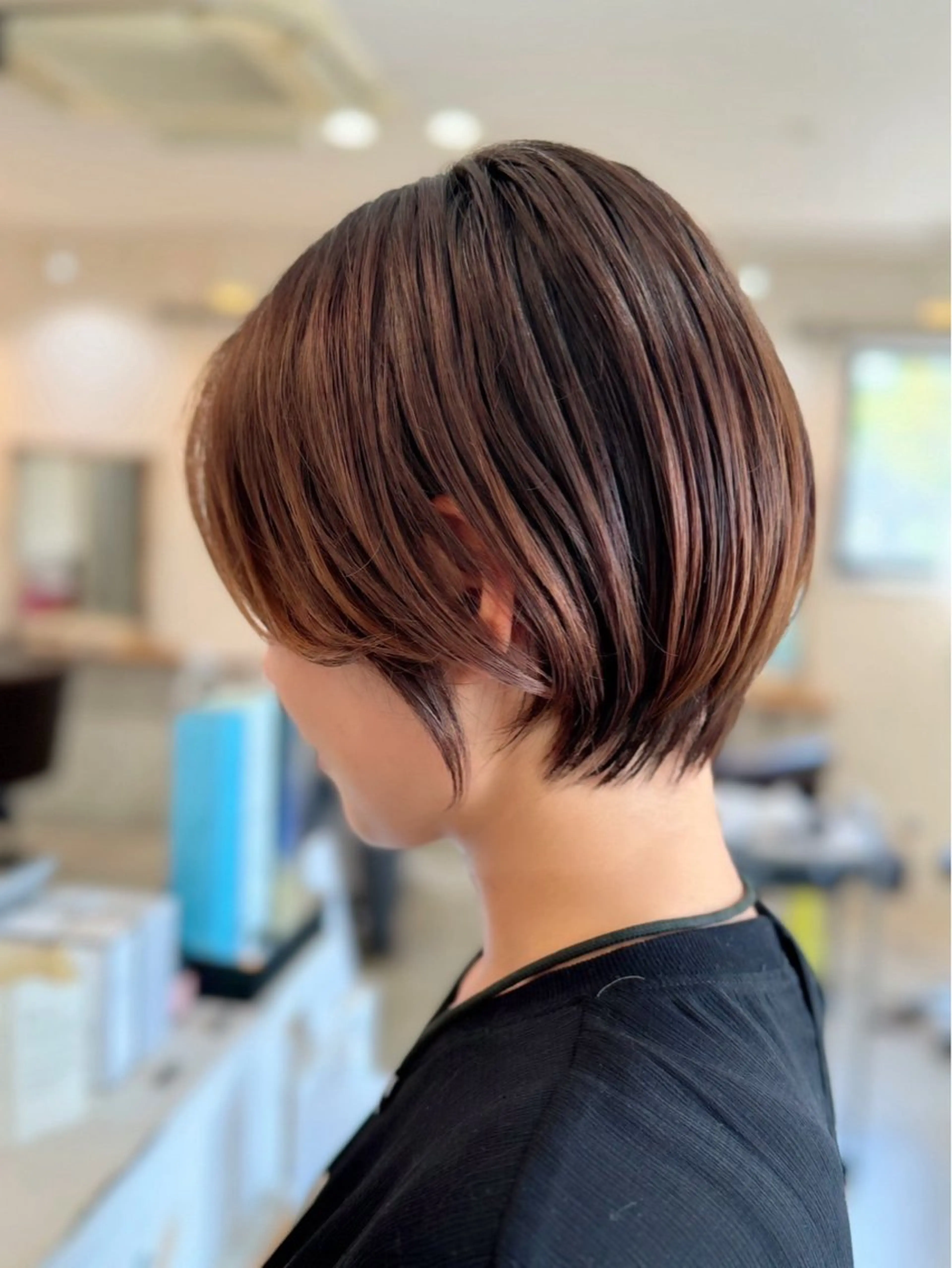 ショート カラー 透明感カラー 熊本メンズ/嘉島 /坂嶋大飛のヘアスタイル