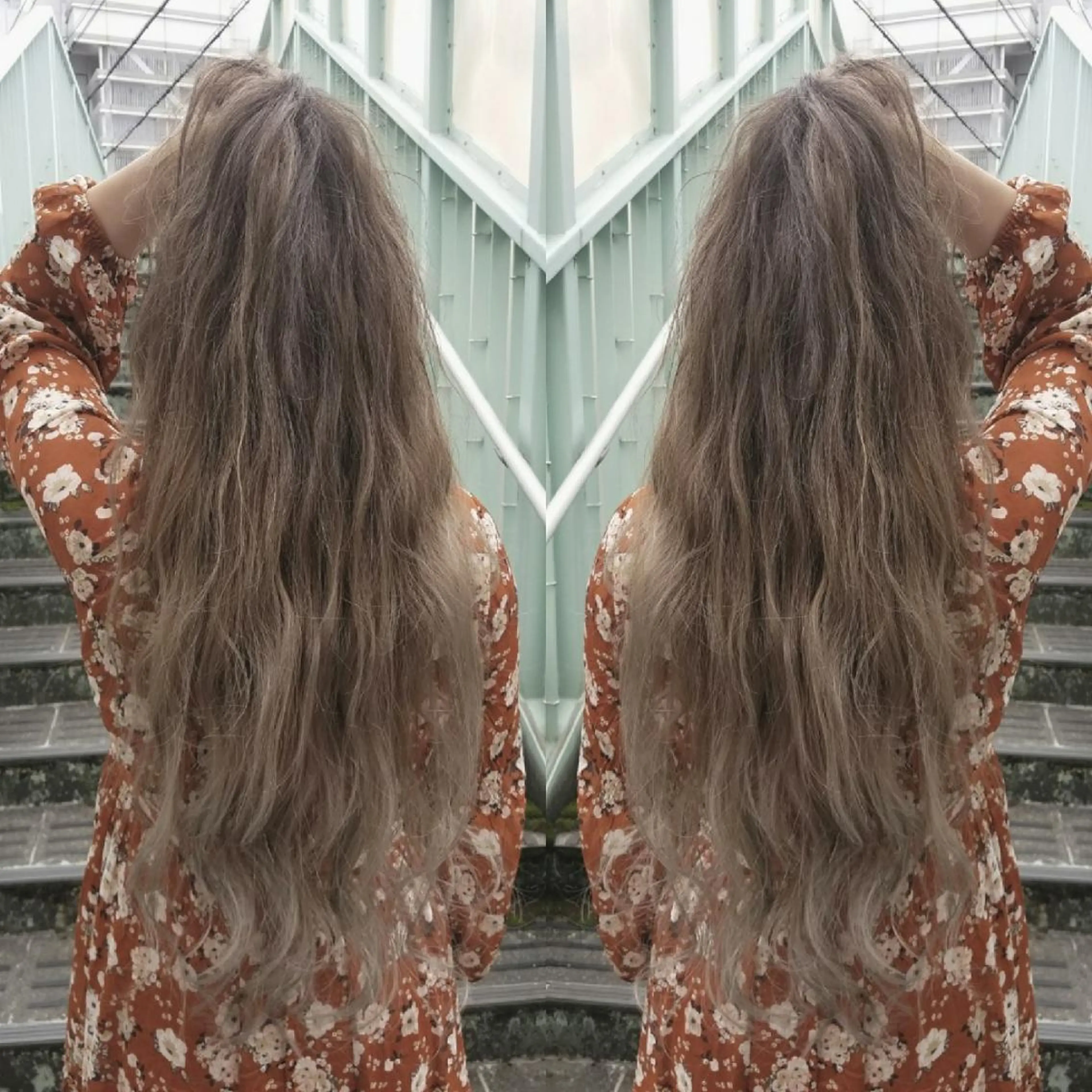 ロング noa.所属・今中 小百合のヘアスタイル