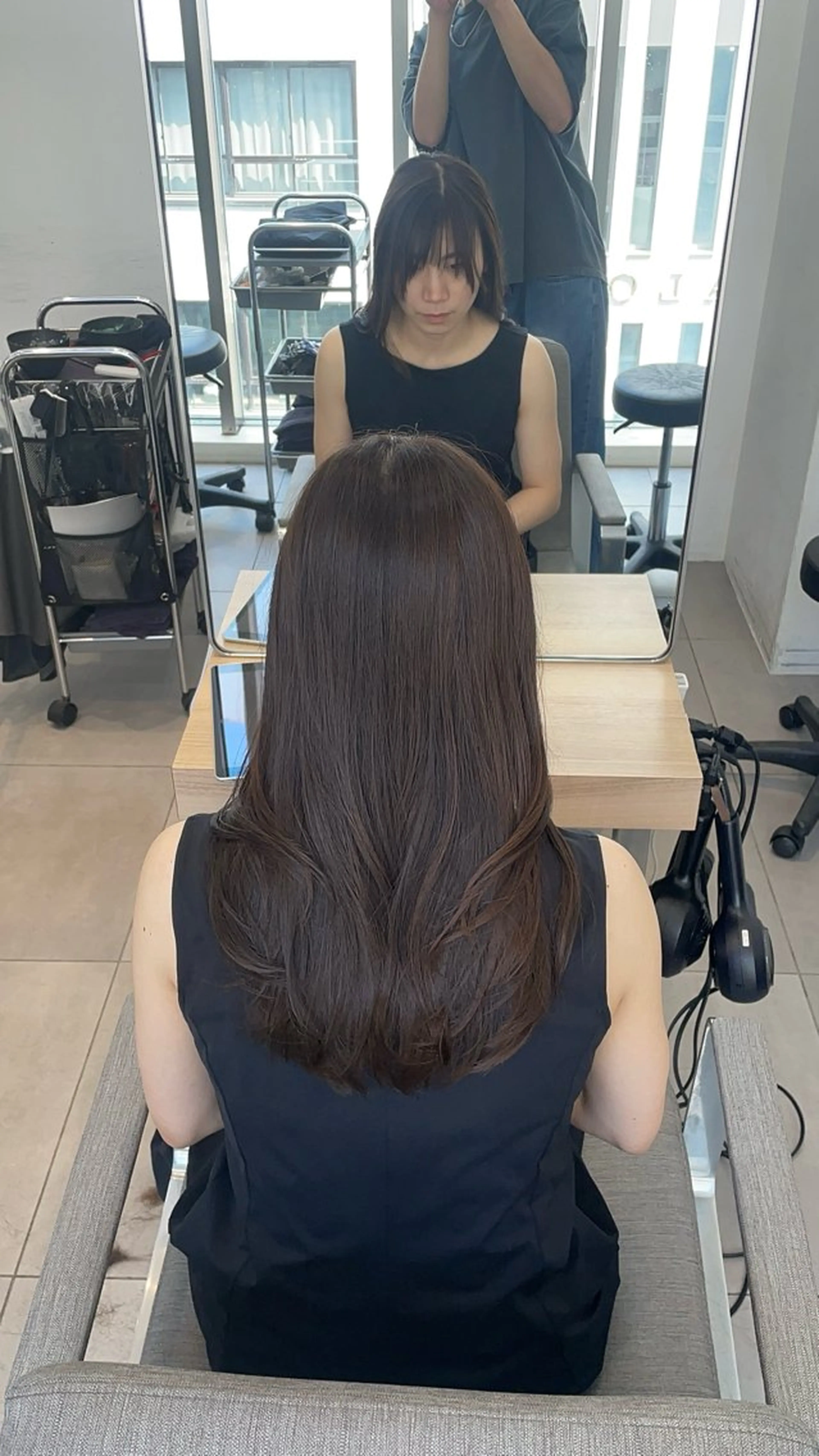 ロング カラー 髪質改善 ✨髪質改善✨美髪 矯正🫧小泉のヘアスタイル