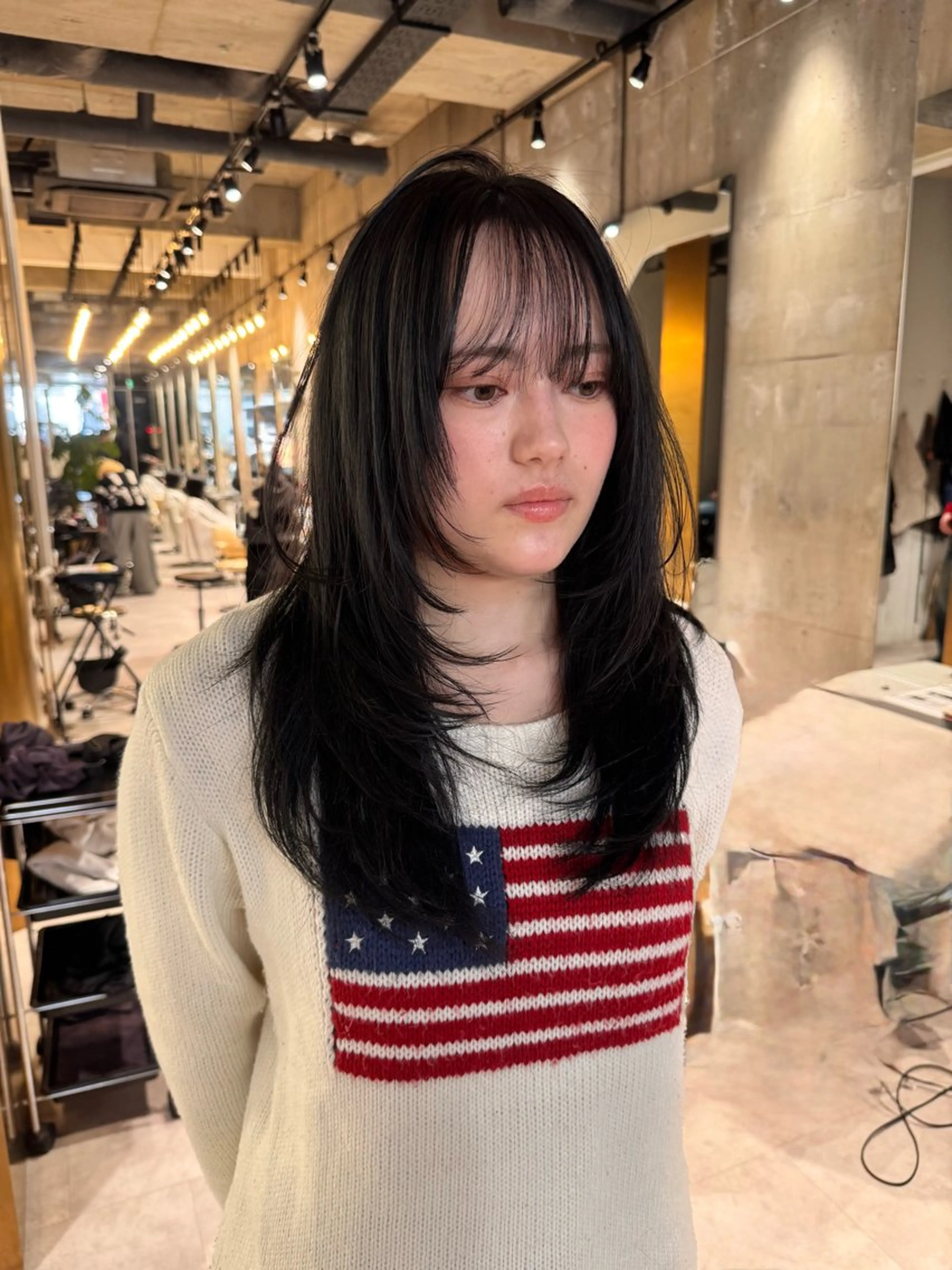 ロング カット トリートメント ☀️海外レイヤー 🇺🇸/ヒナコのヘアスタイル