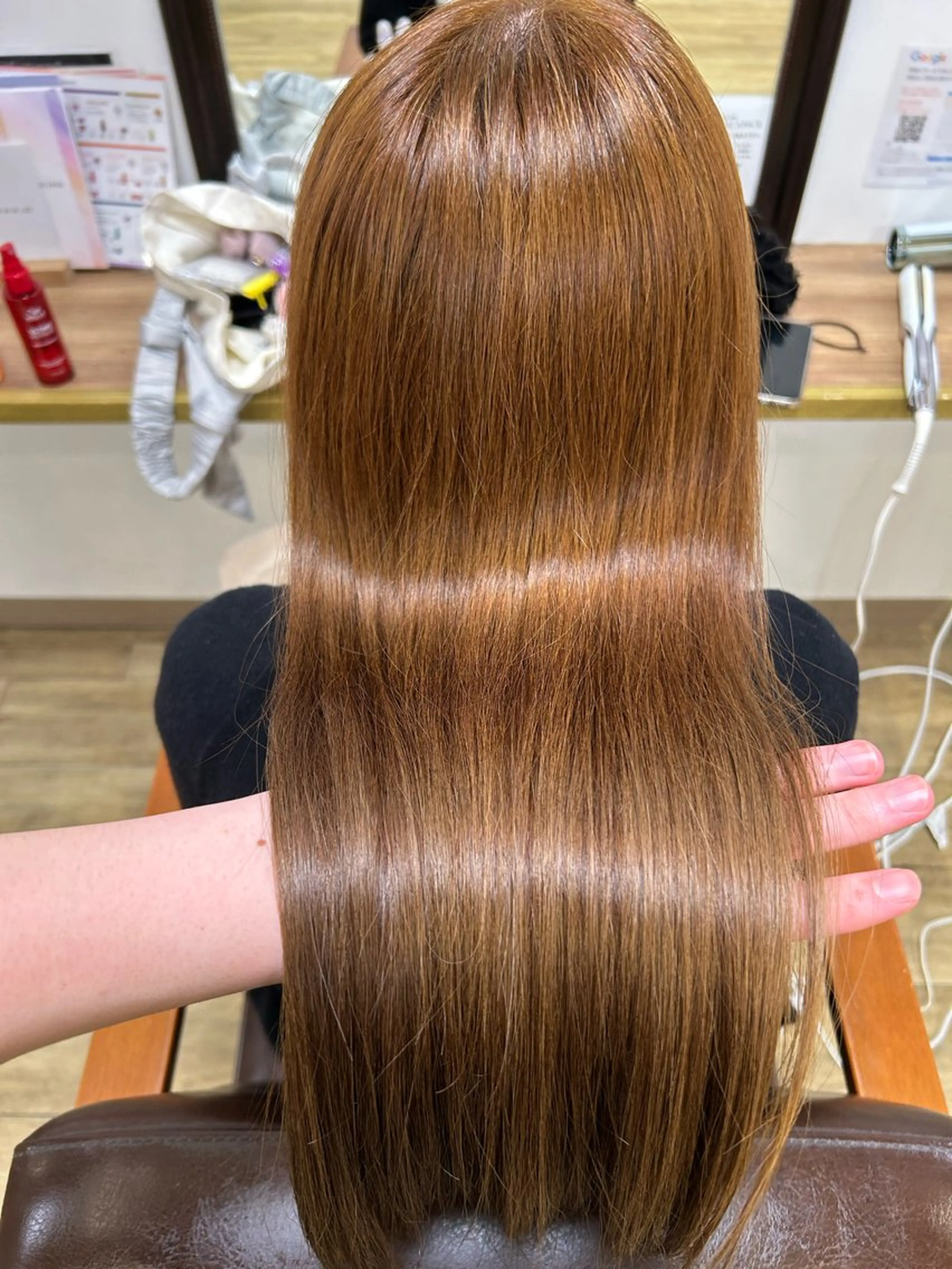 ロング 安友 楓真のヘアスタイル