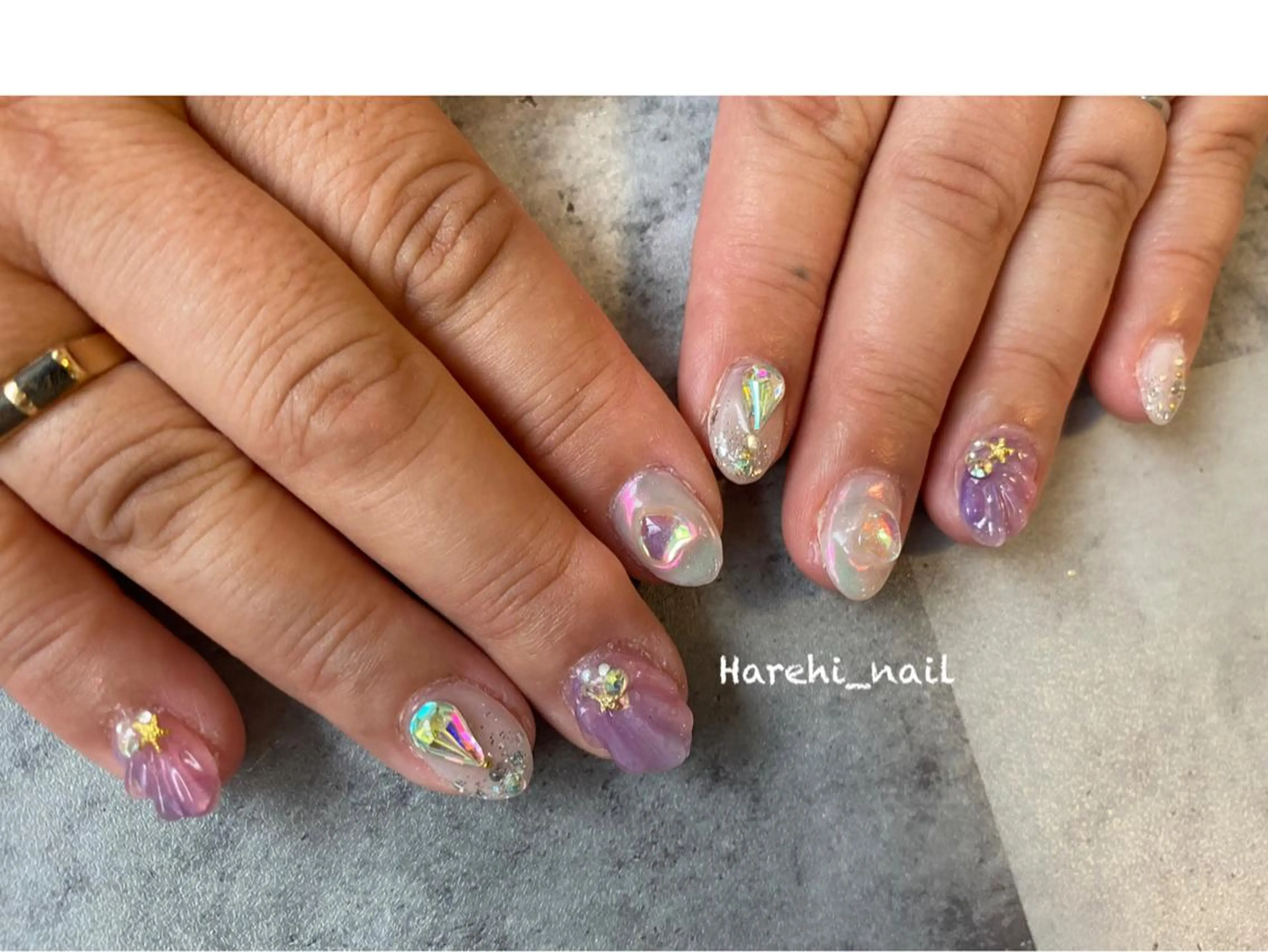ネイル ハンドネイル Harehi_ nailのネイルデザイン