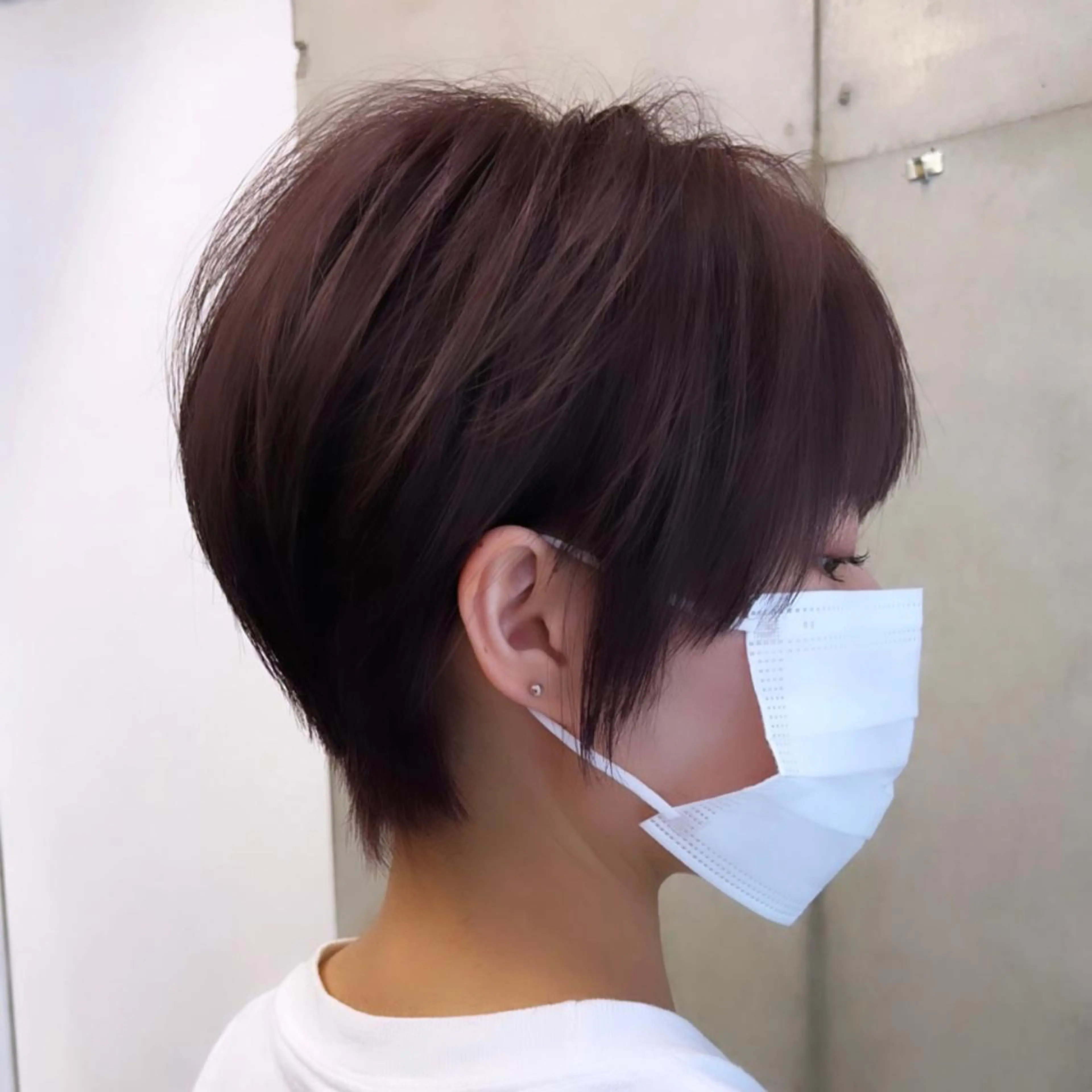 ショート カラー ✨縮毛矯正/髪質改善 錦糸町/松坂拓馬のヘアスタイル