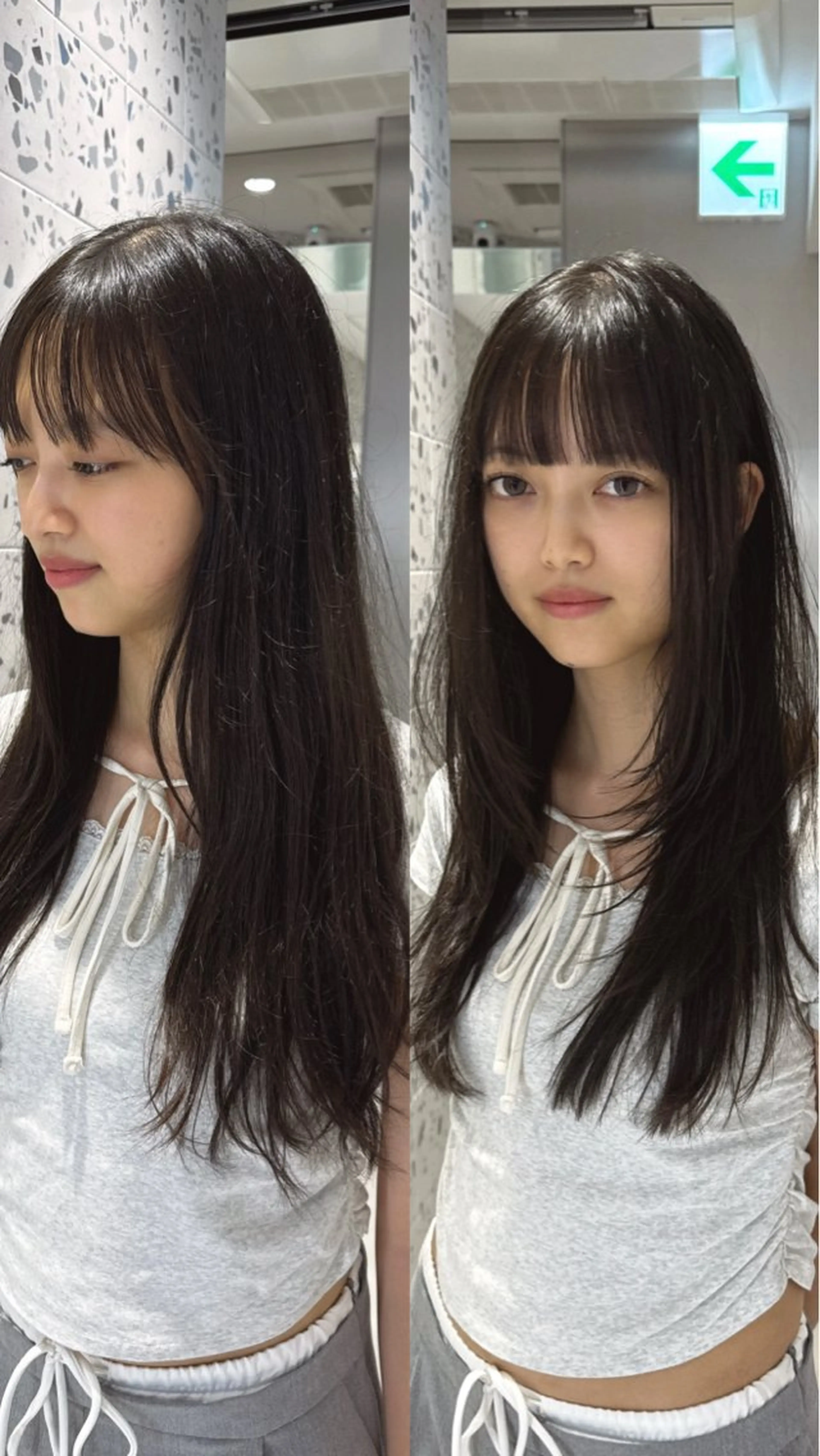 ロング カラー カット トリートメント 矢野 晃平のヘアスタイル
