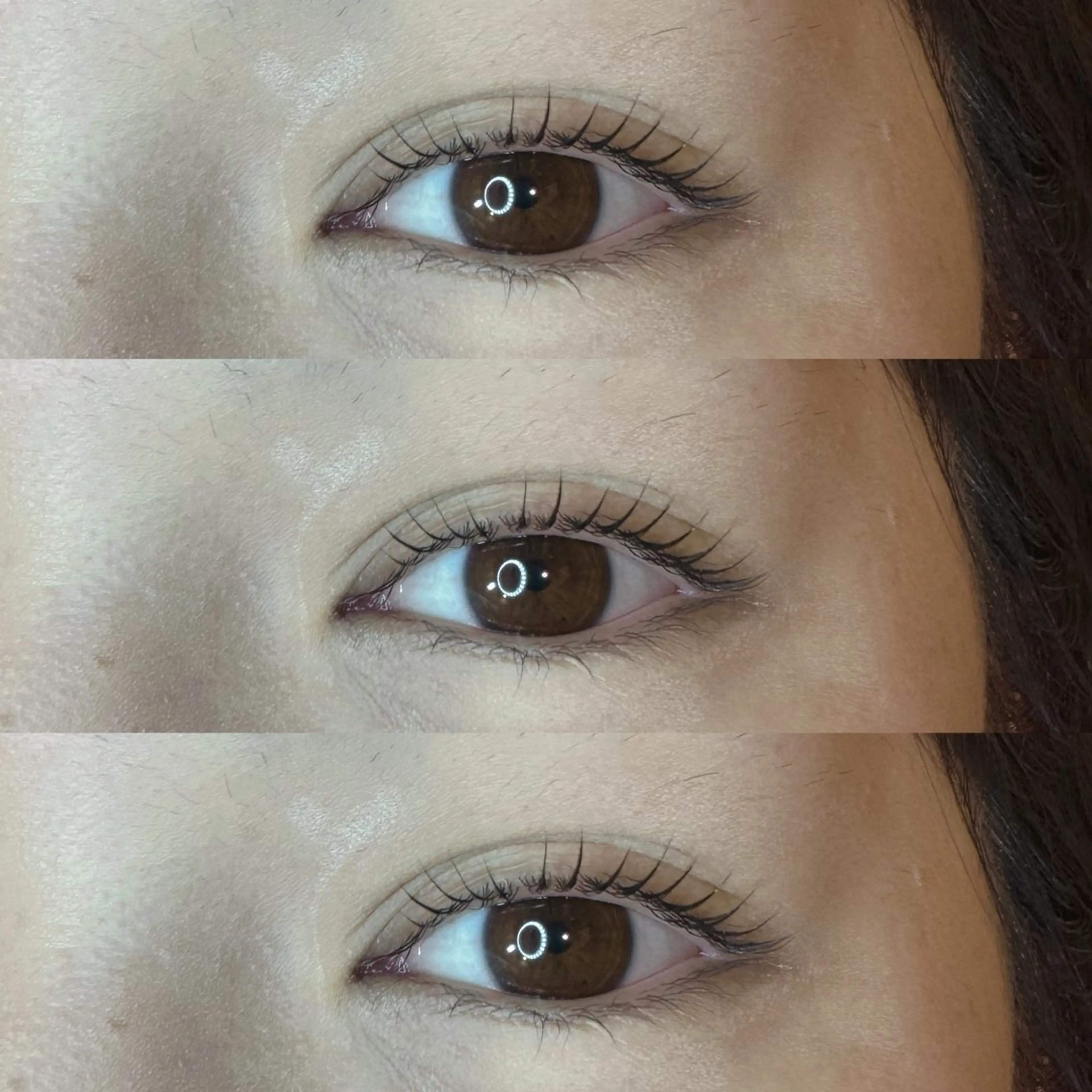 マツエク・マツパ まつげパーマ 一重×まつ毛パーマ マツパ nya-meluxe 杵渕彩希のマツエク・マツパデザイン