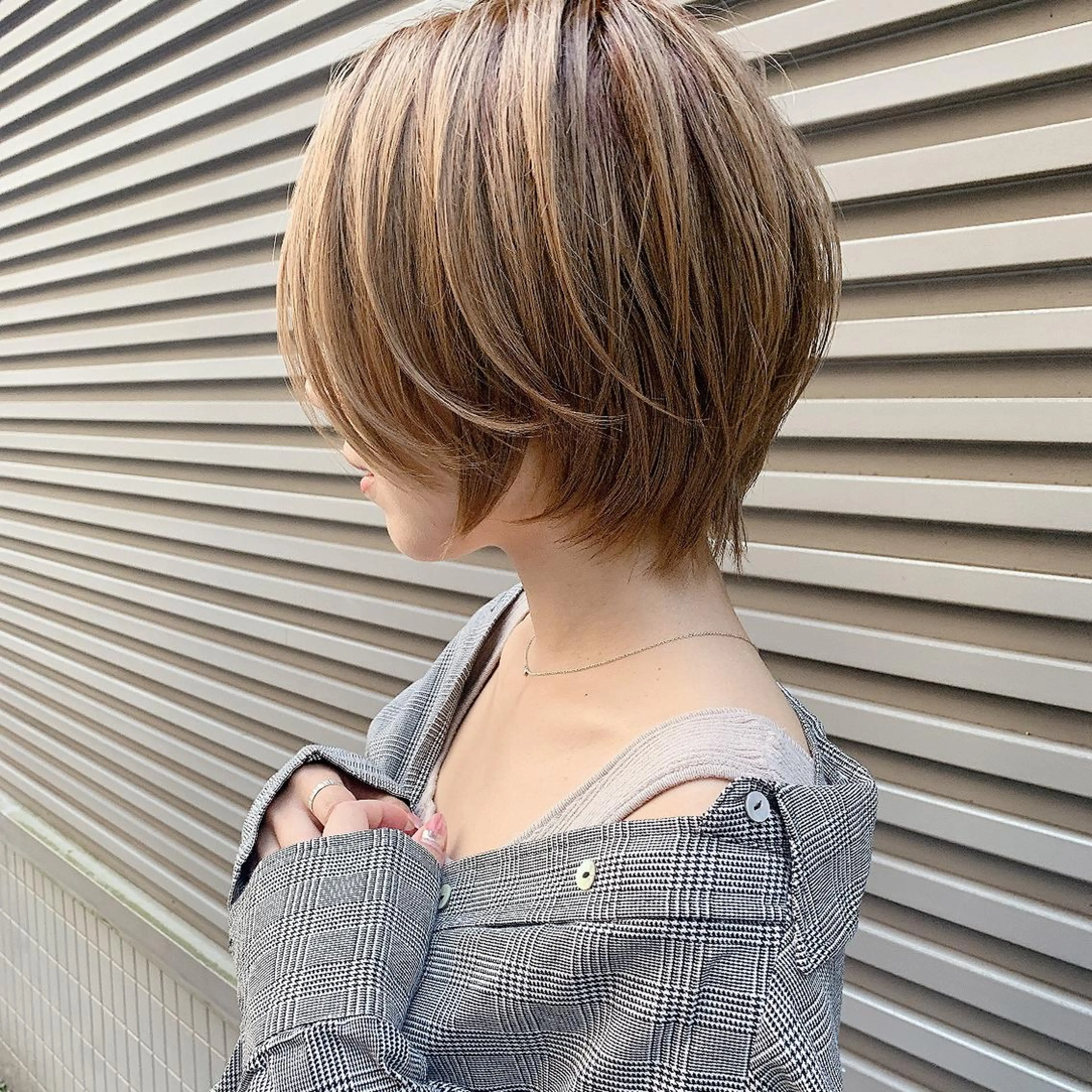 ショート calna by  elmo所属・ショート特化美容師 大阪京橋　大本　渉のヘアスタイル