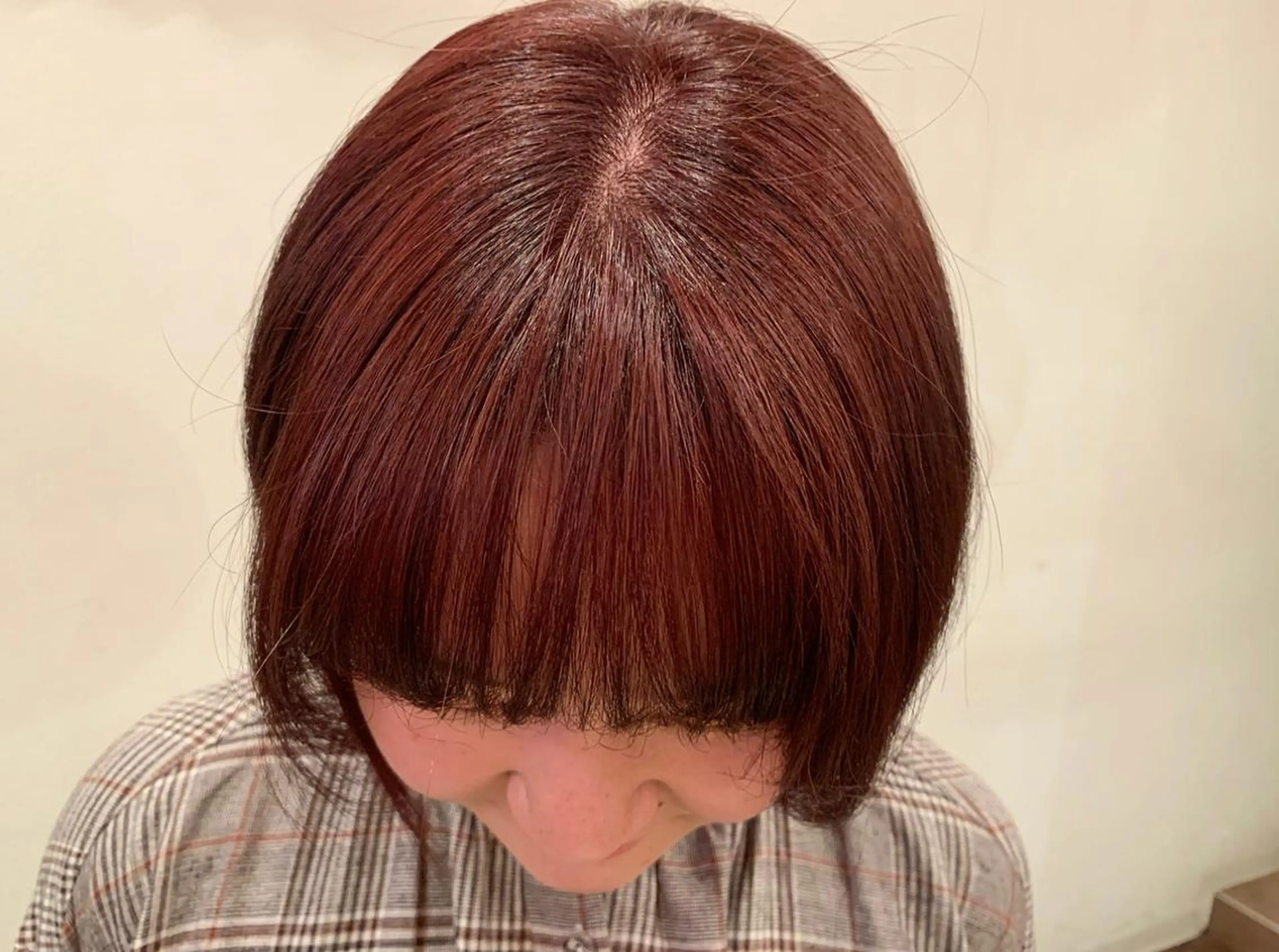 ショート カラー あべ ゆうかのヘアスタイル