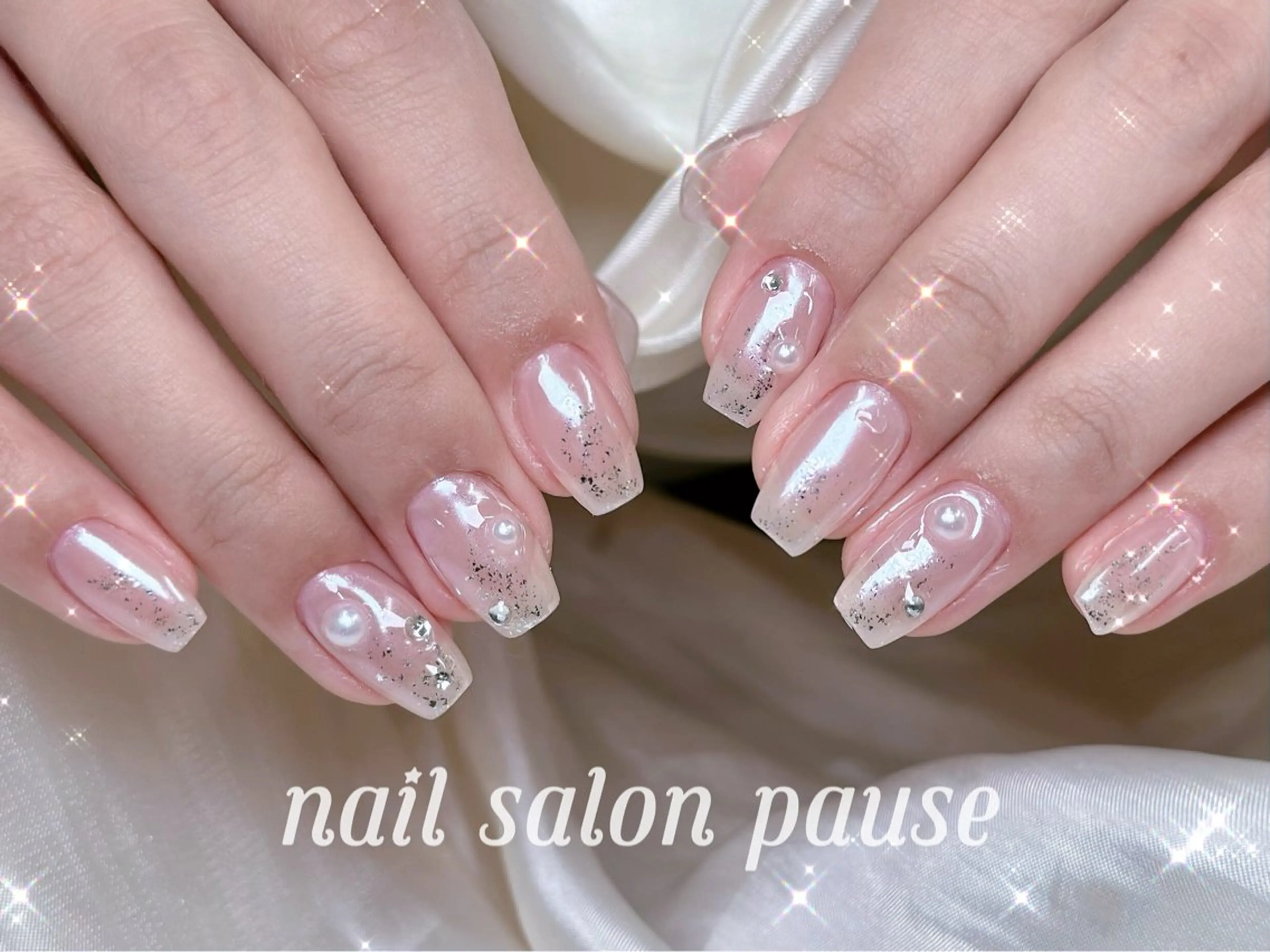 ネイル ハンドネイル ハンドケア nail salon pause✨のネイルデザイン
