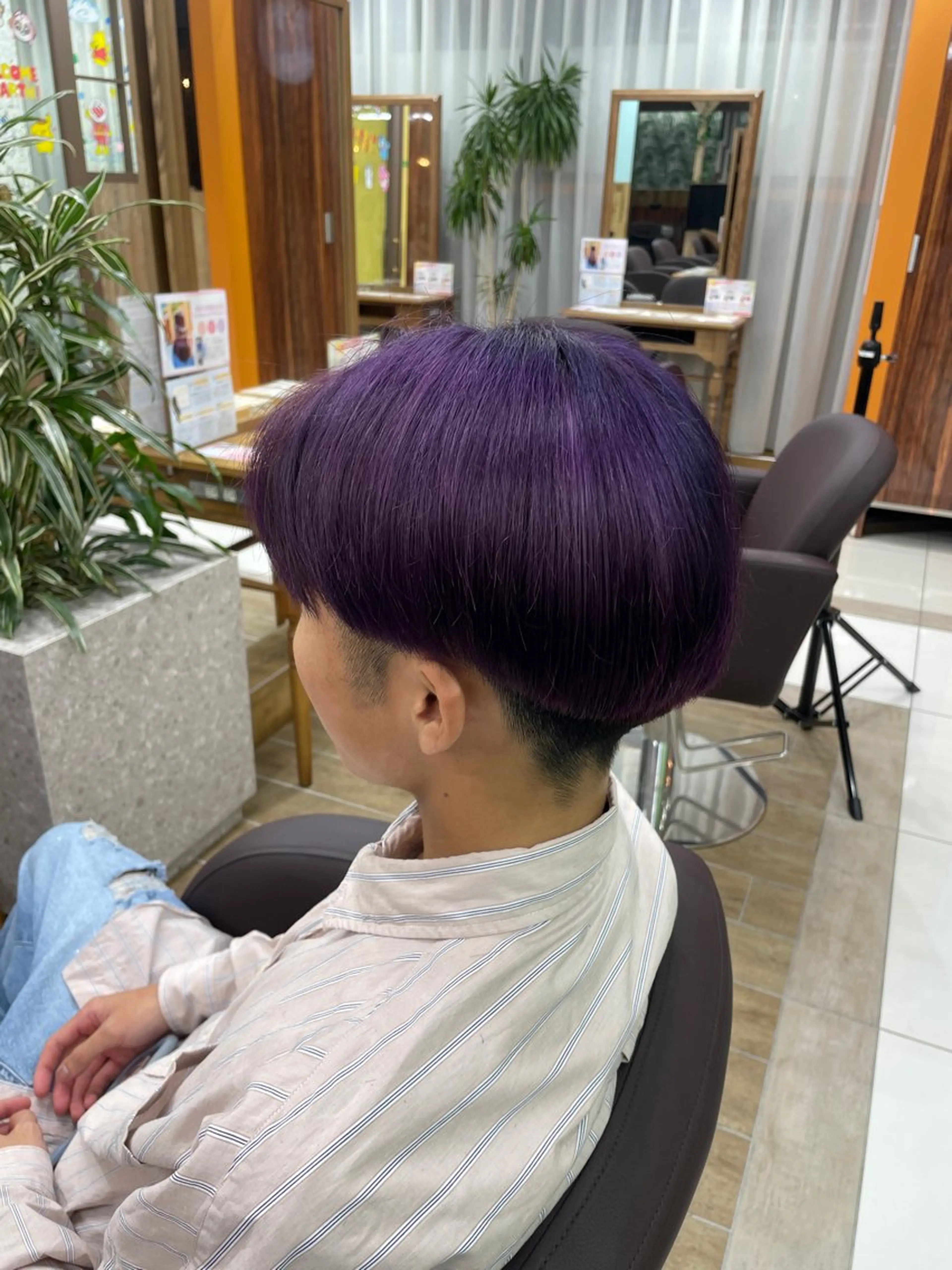 カラー ヘアカラー カジタ ナミのヘアスタイル