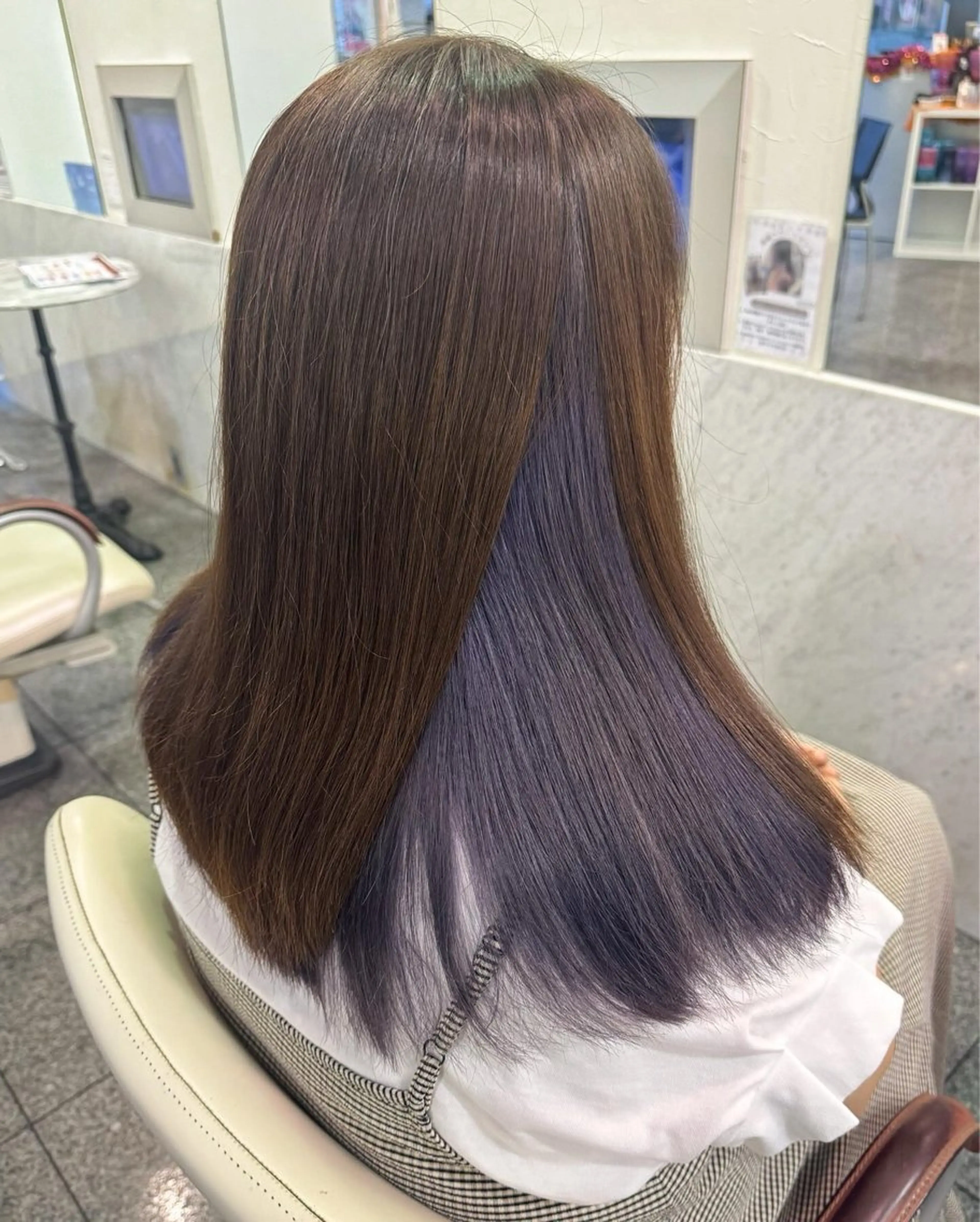 セミロング カラー 🫧ヒシダアキ taboo.i🫧のヘアスタイル