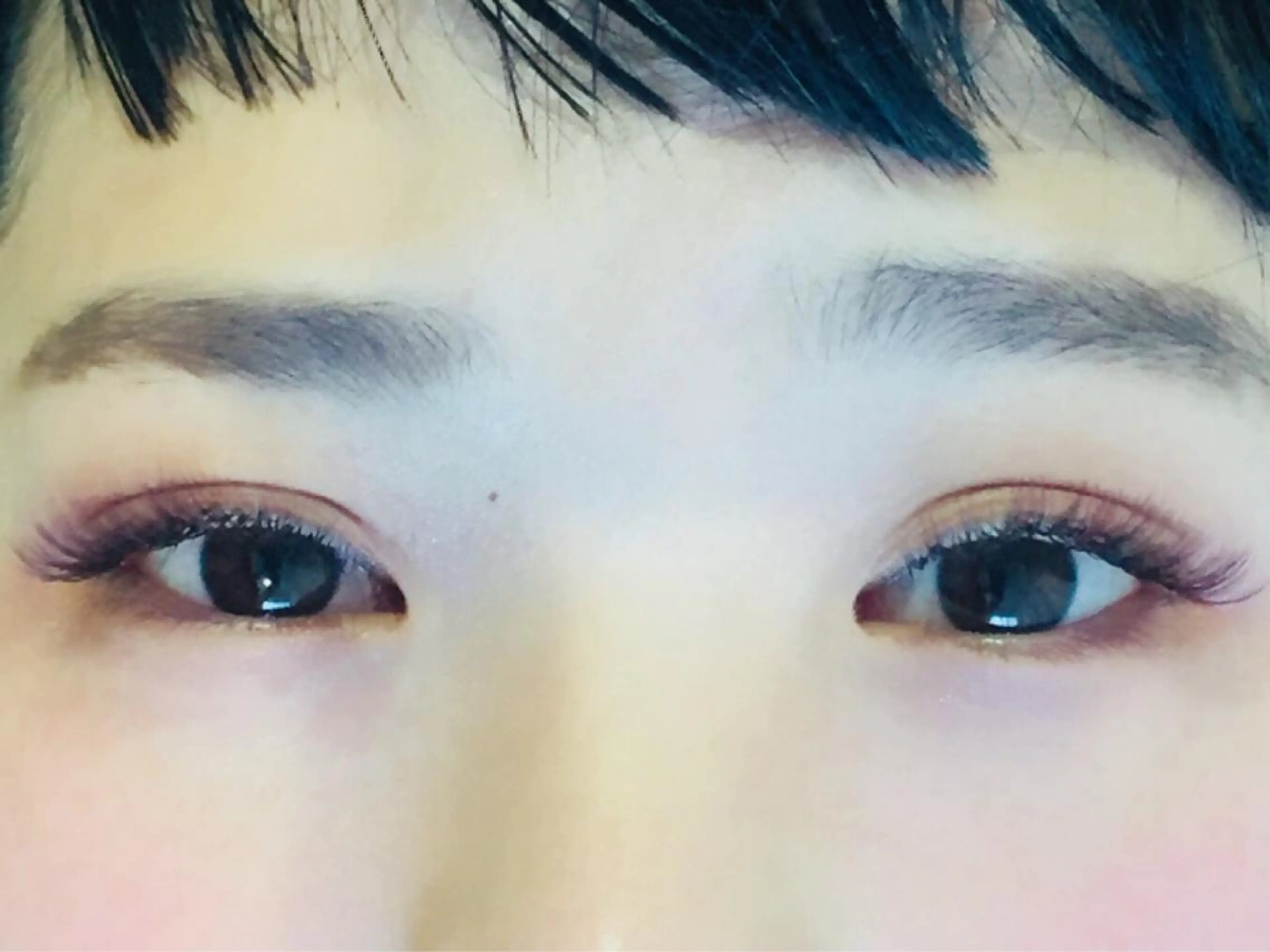 マツエク・マツパ カラーマツエク ボリュームラッシュ keiko yのマツエク・マツパデザイン