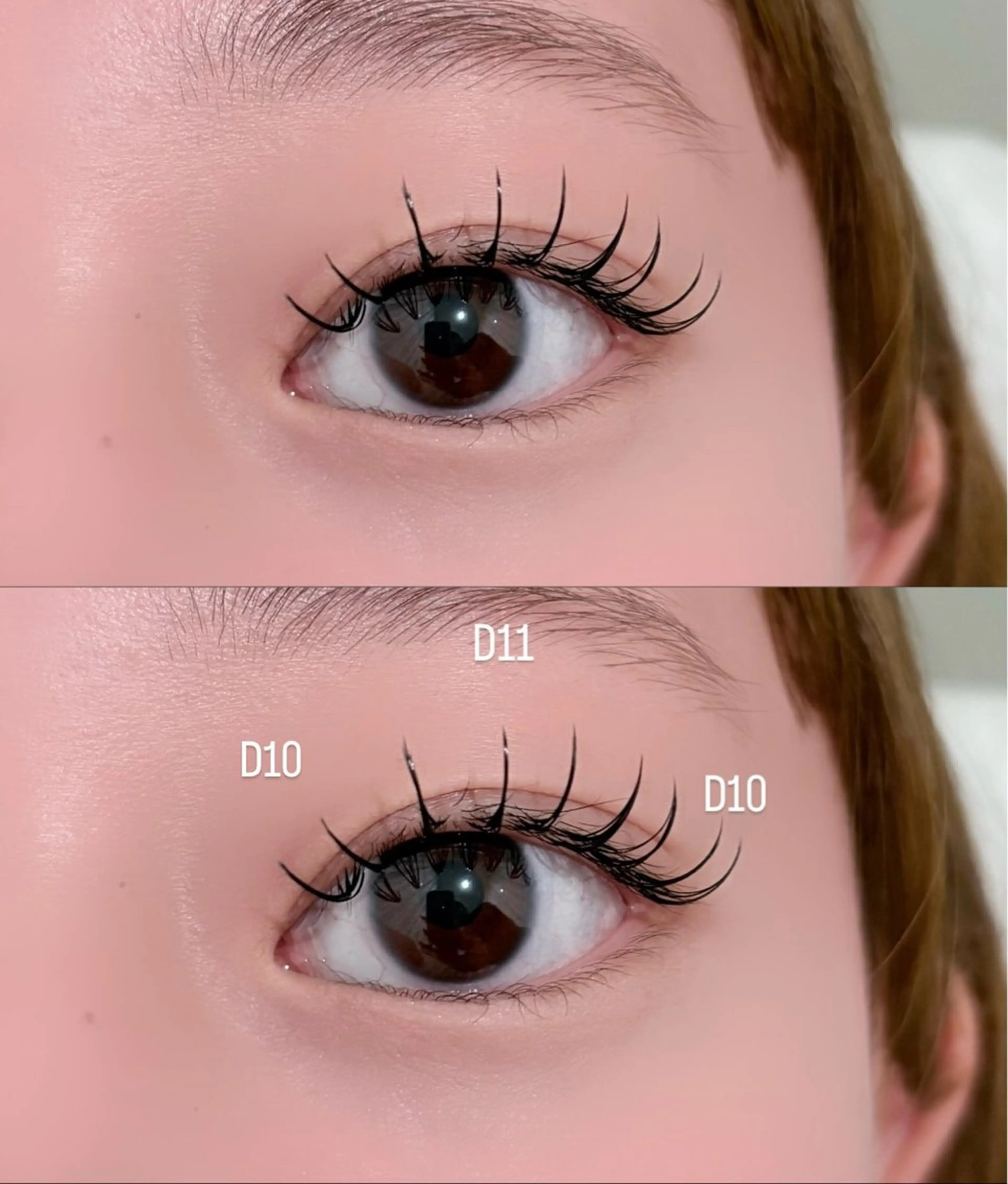 マツエク・マツパ フラットラッシュ meRK manamiのマツエク・マツパデザイン