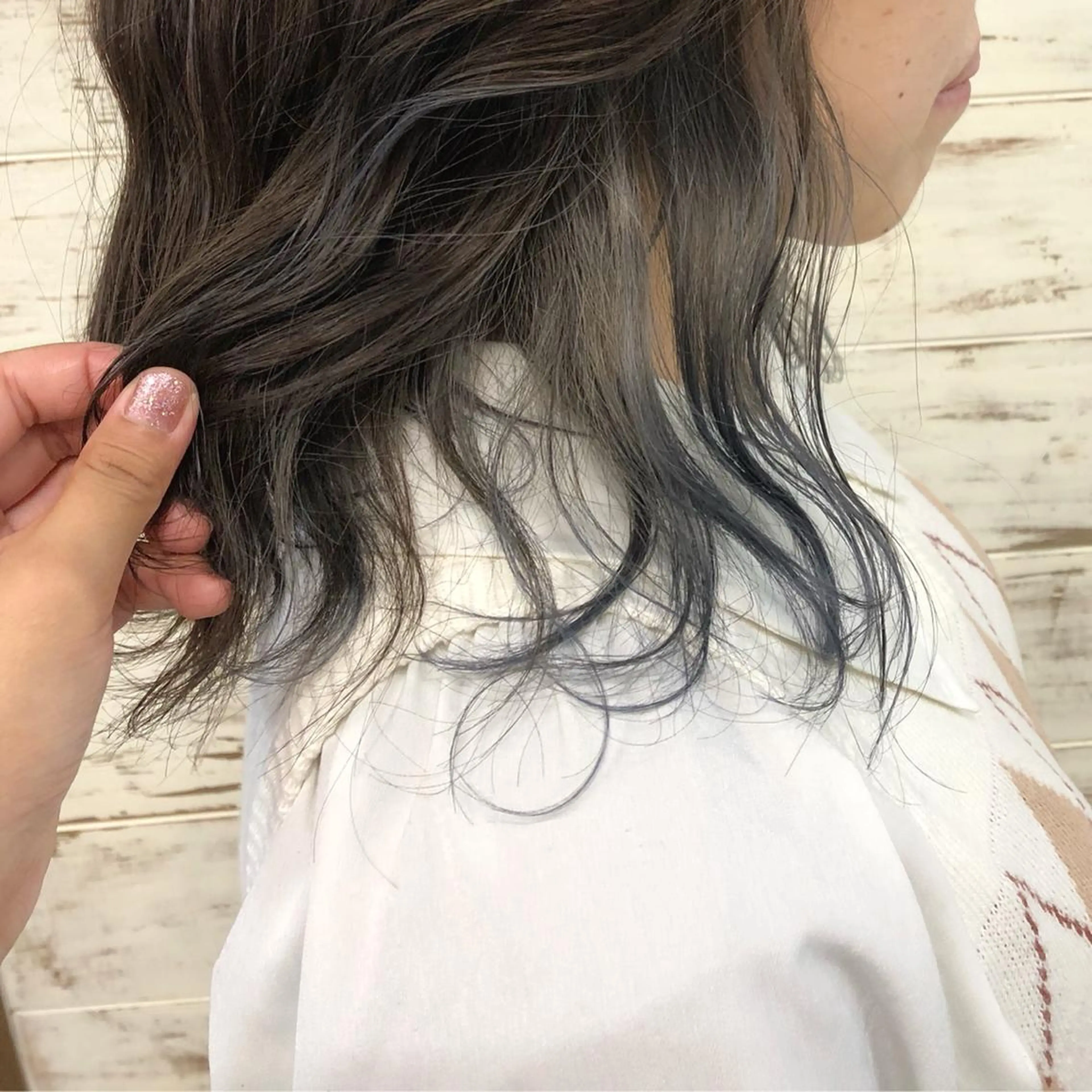 ミディアム レイヤー/高橋 みく /池下/千種のヘアスタイル