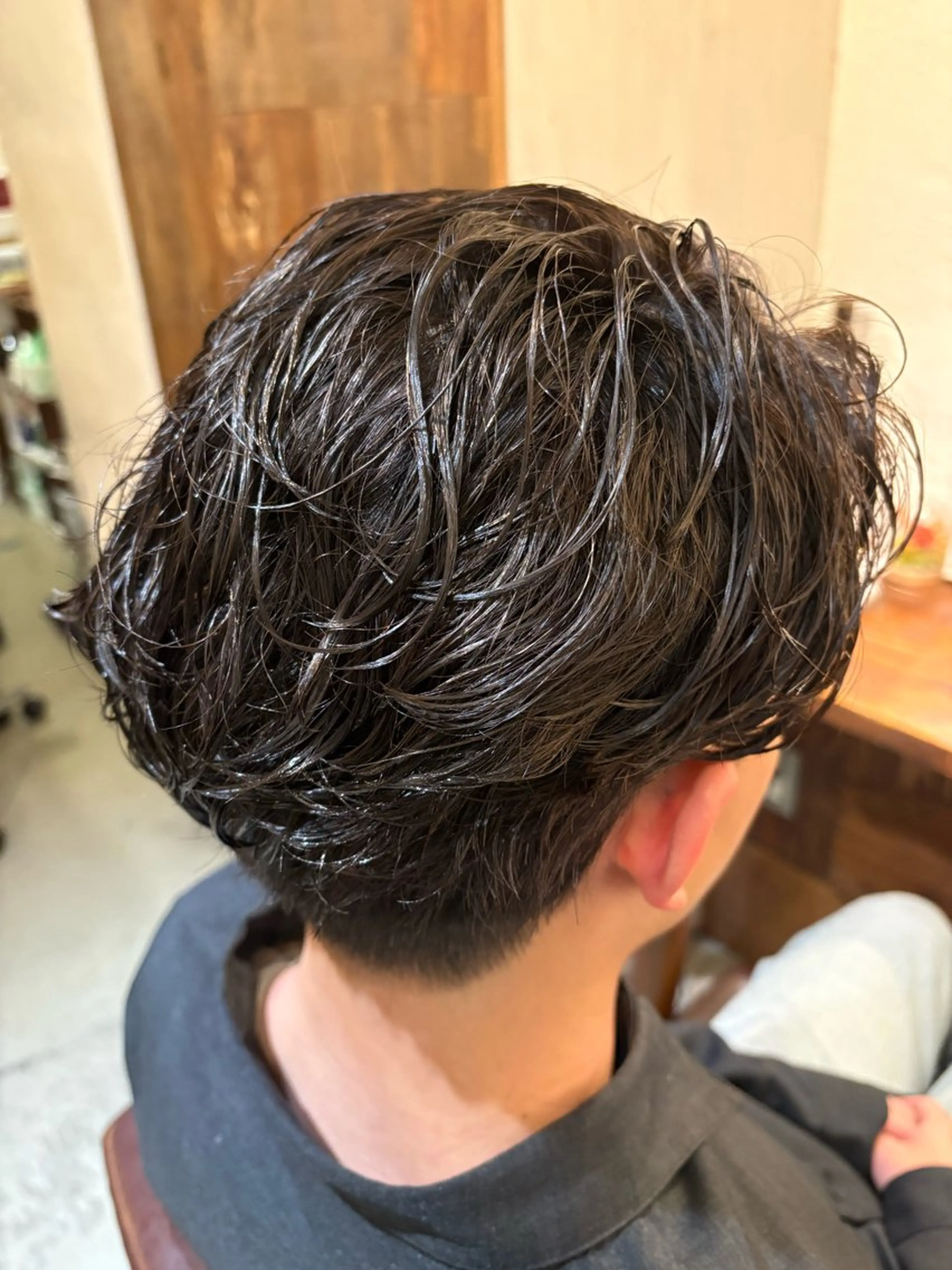 ショート カラー パーマ メンズ メンズのモテヘア☁️ はまなか✂︎COLOのヘアスタイル